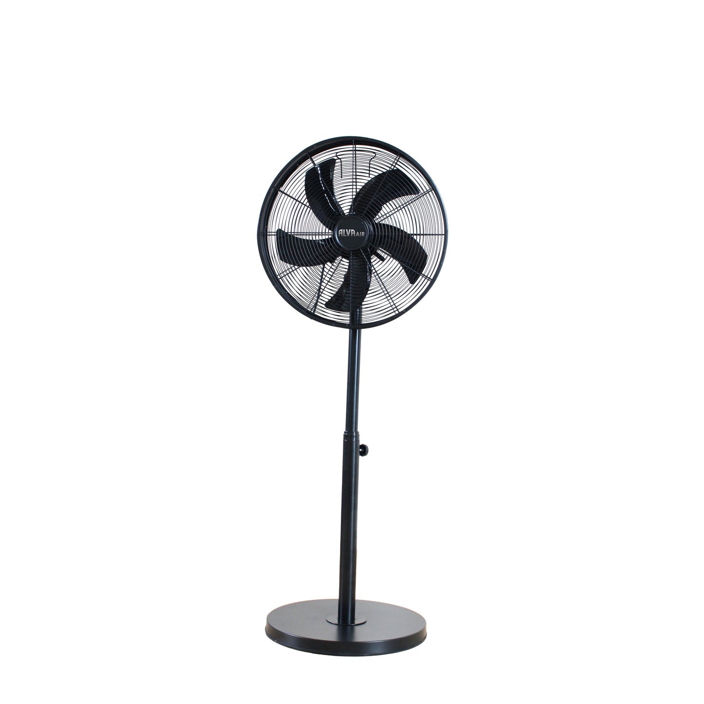 40CM DRUM TELESCOPIC PEDESTAL FAN (MATTE BLACK)