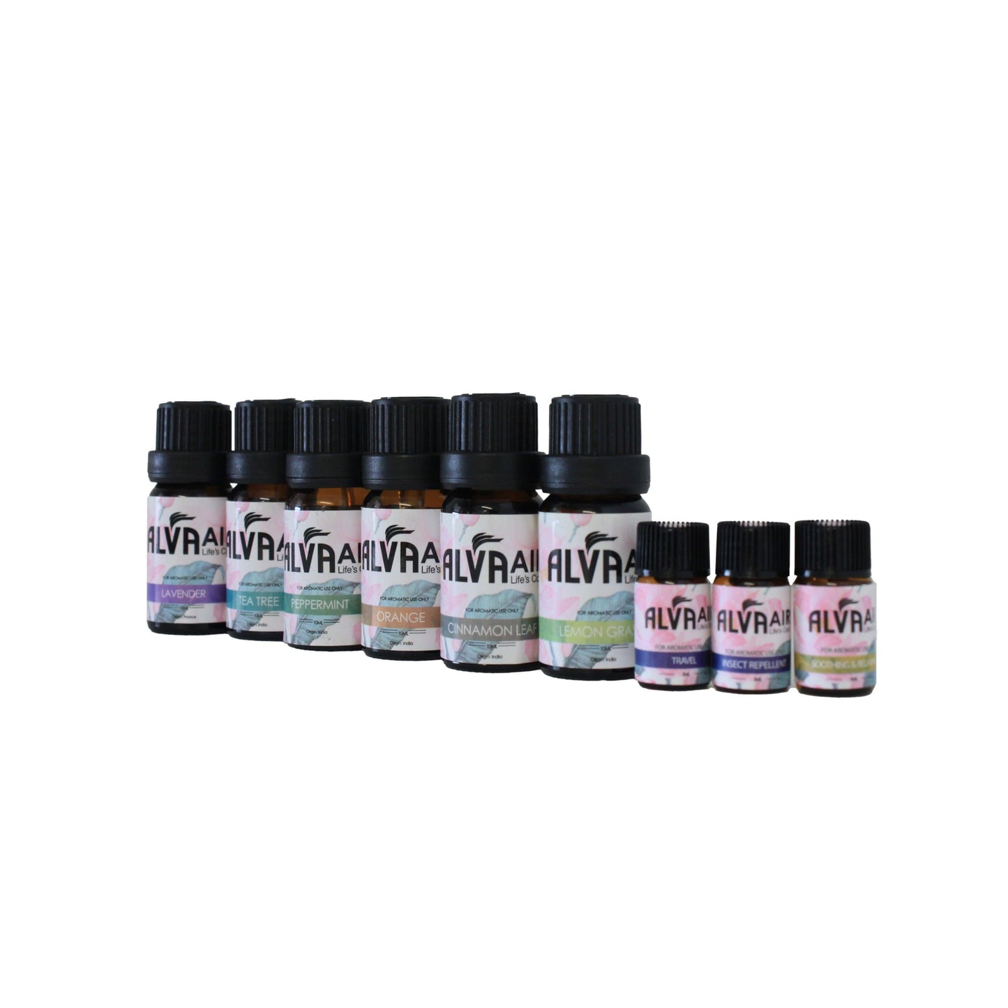 ULTRASONIC HUMIDIFIER (DIFFUSER) & 9PC ESSENTIAL OILS VALUE BUNDLE - Alva Lifestyle Retail