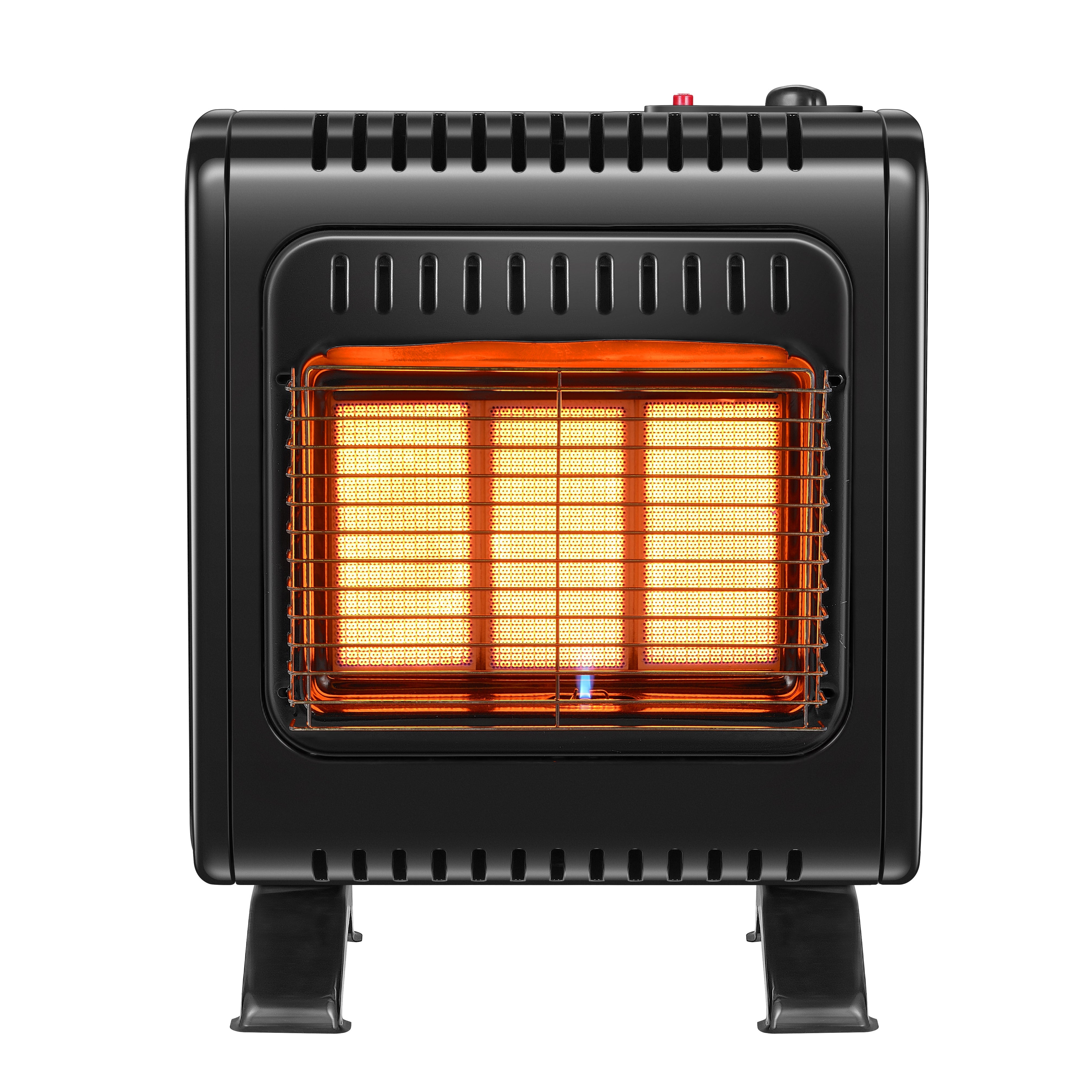 3-PANEL INFRARED RADIANT INDOOR GAS MINI HEATER