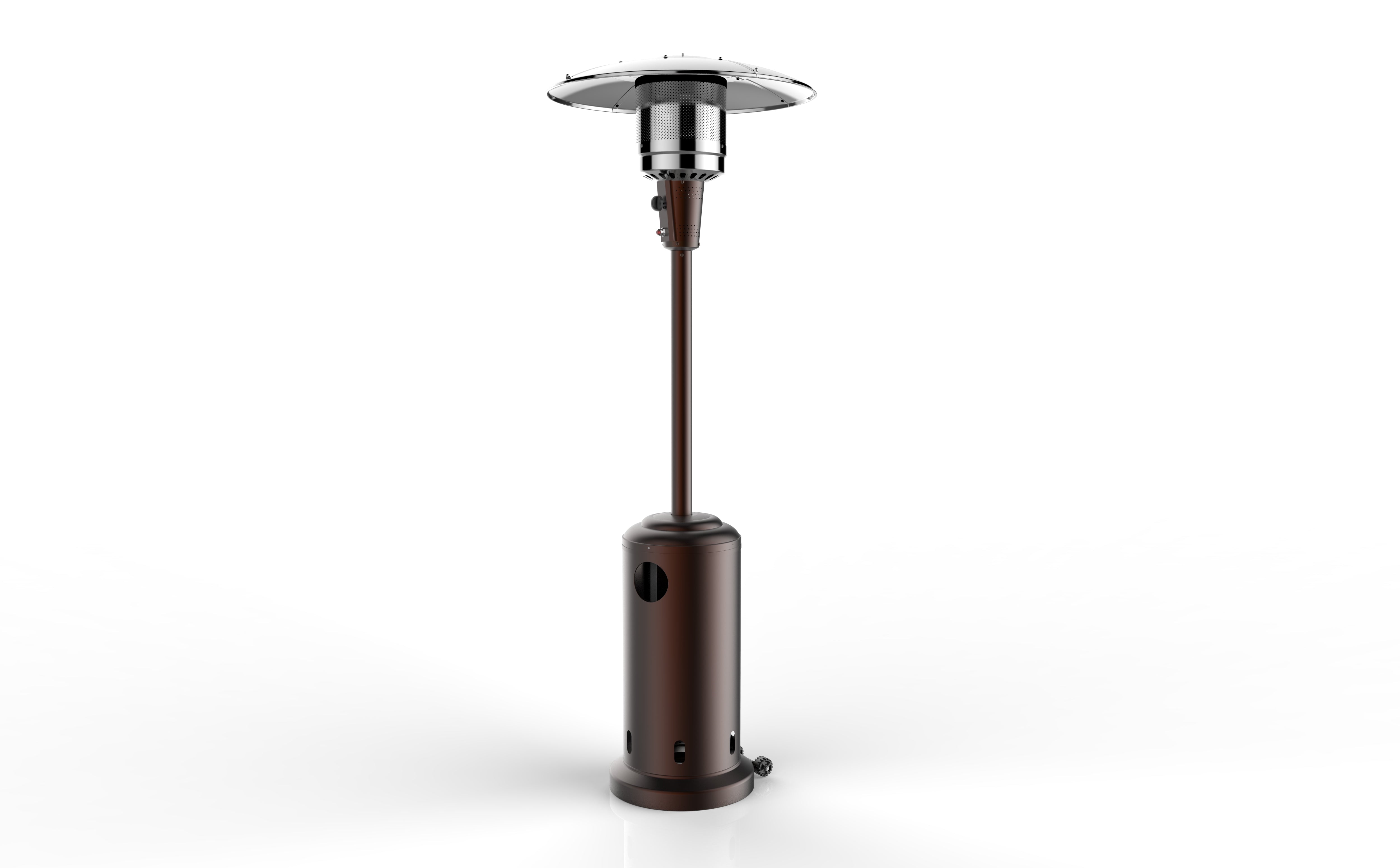 PATIO HEATER W/BRONZE CABINET