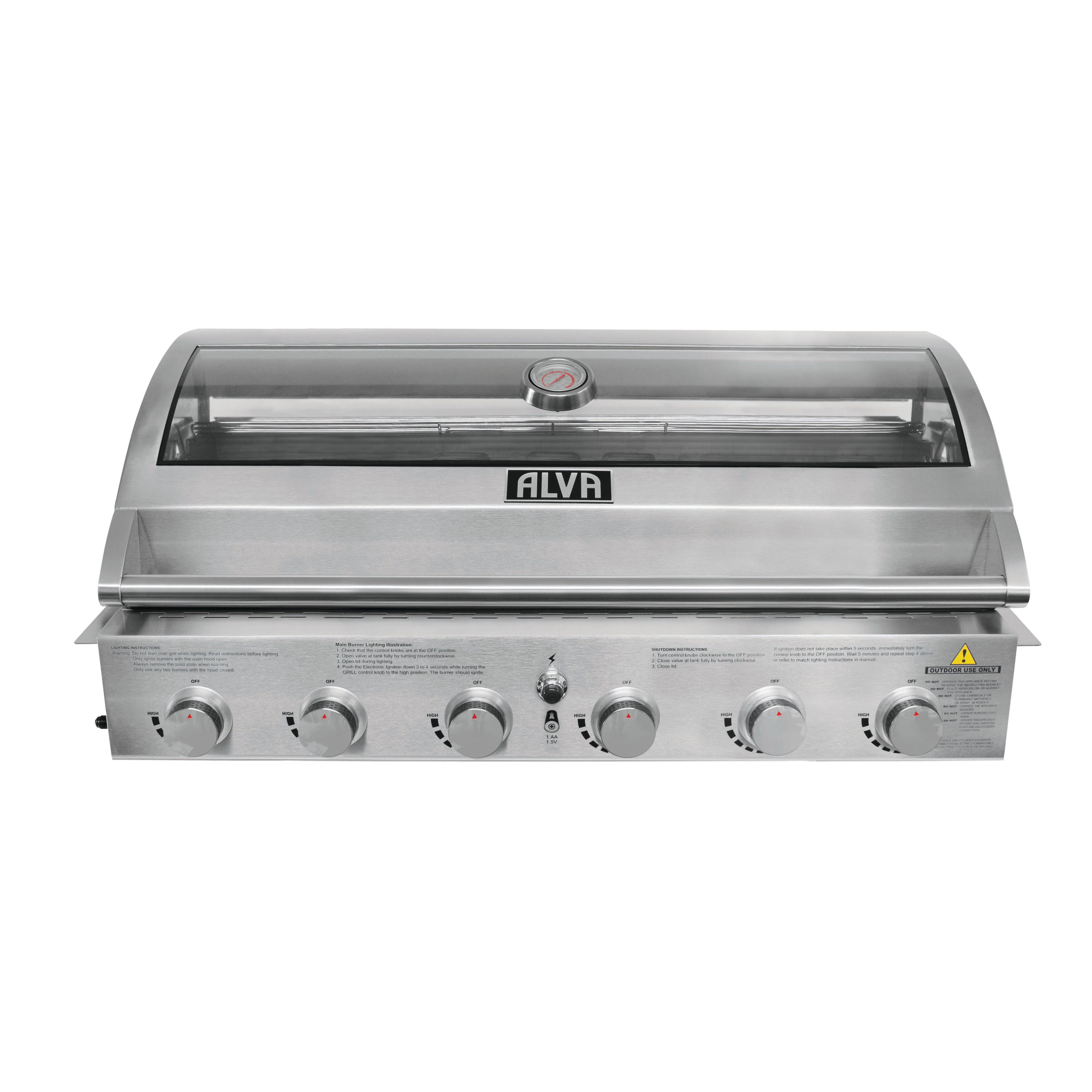 GOBI 6 BURNER DROP-IN GAS BBQ