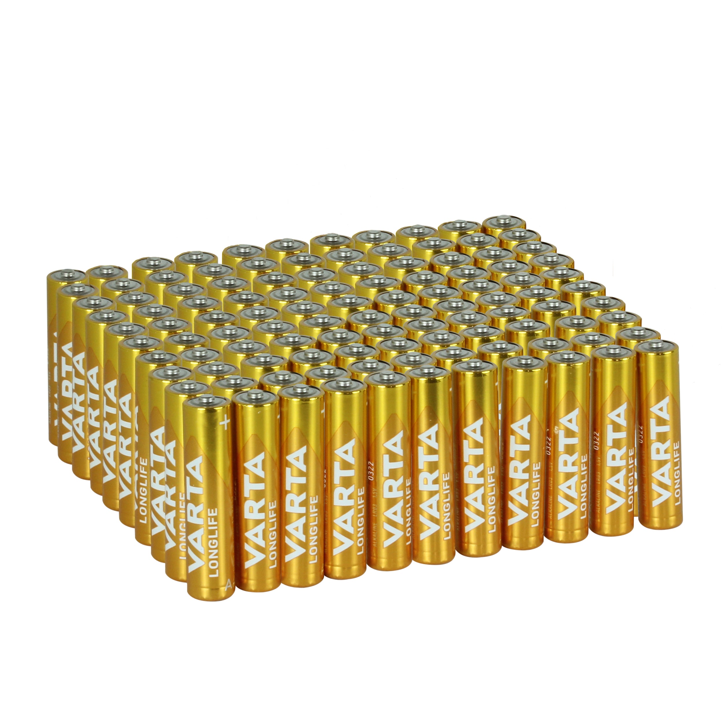Longlife Batteries AAA Bulk Pack 200Pcs