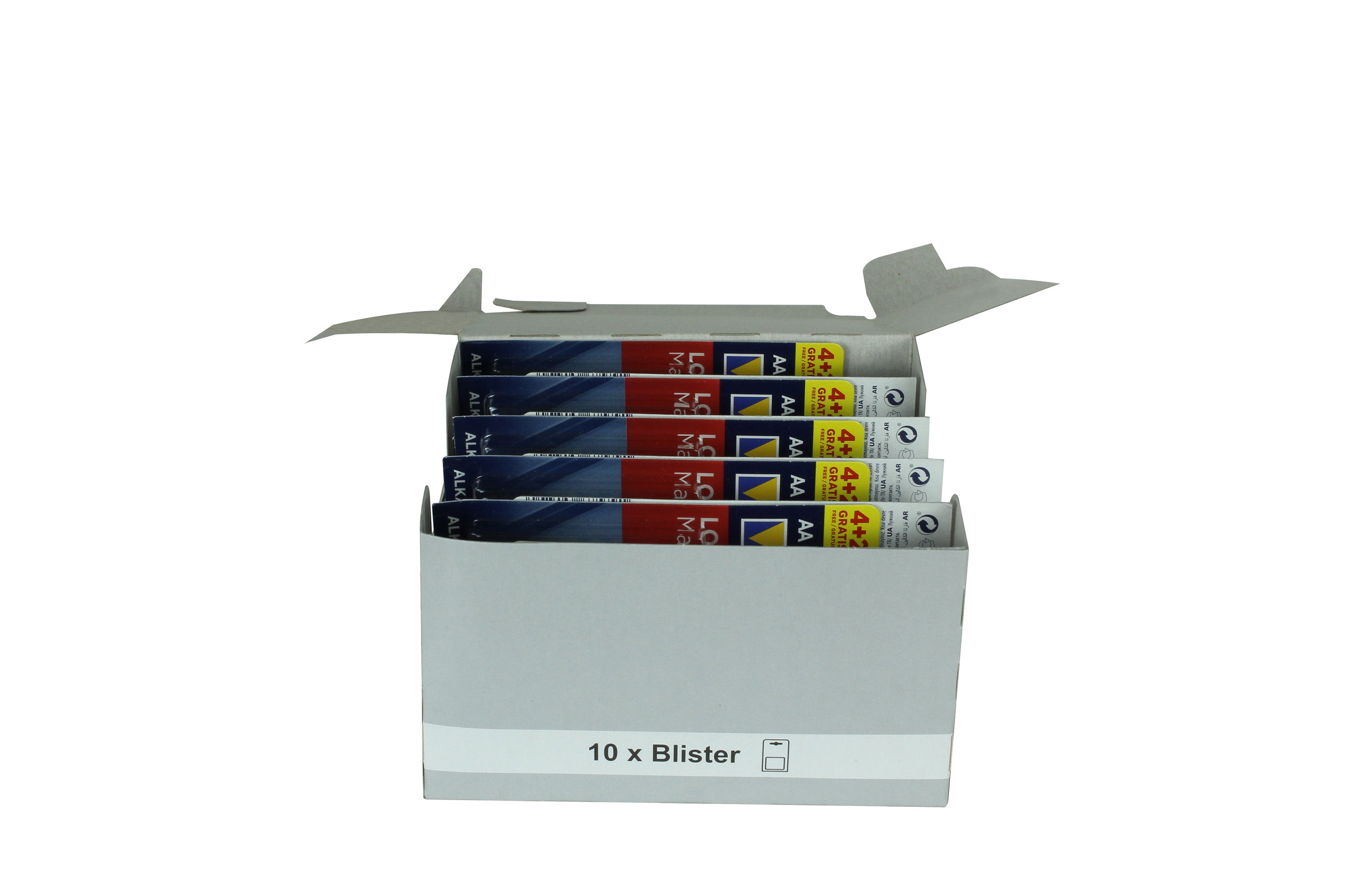 Longlife Max Power Batteries AA Bulk Pack 60Pcs