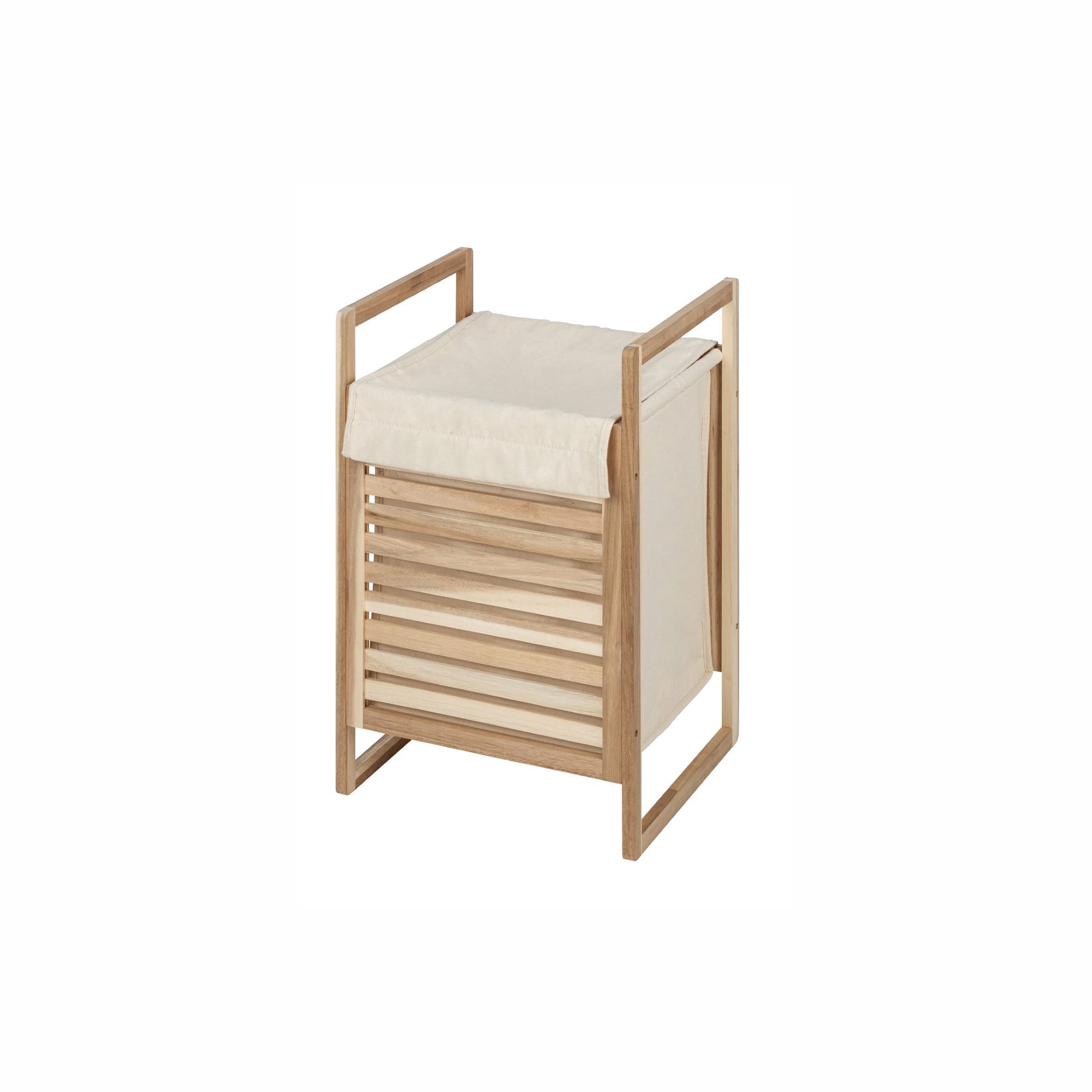 Laundry Basket - Acina - Acacia Wood