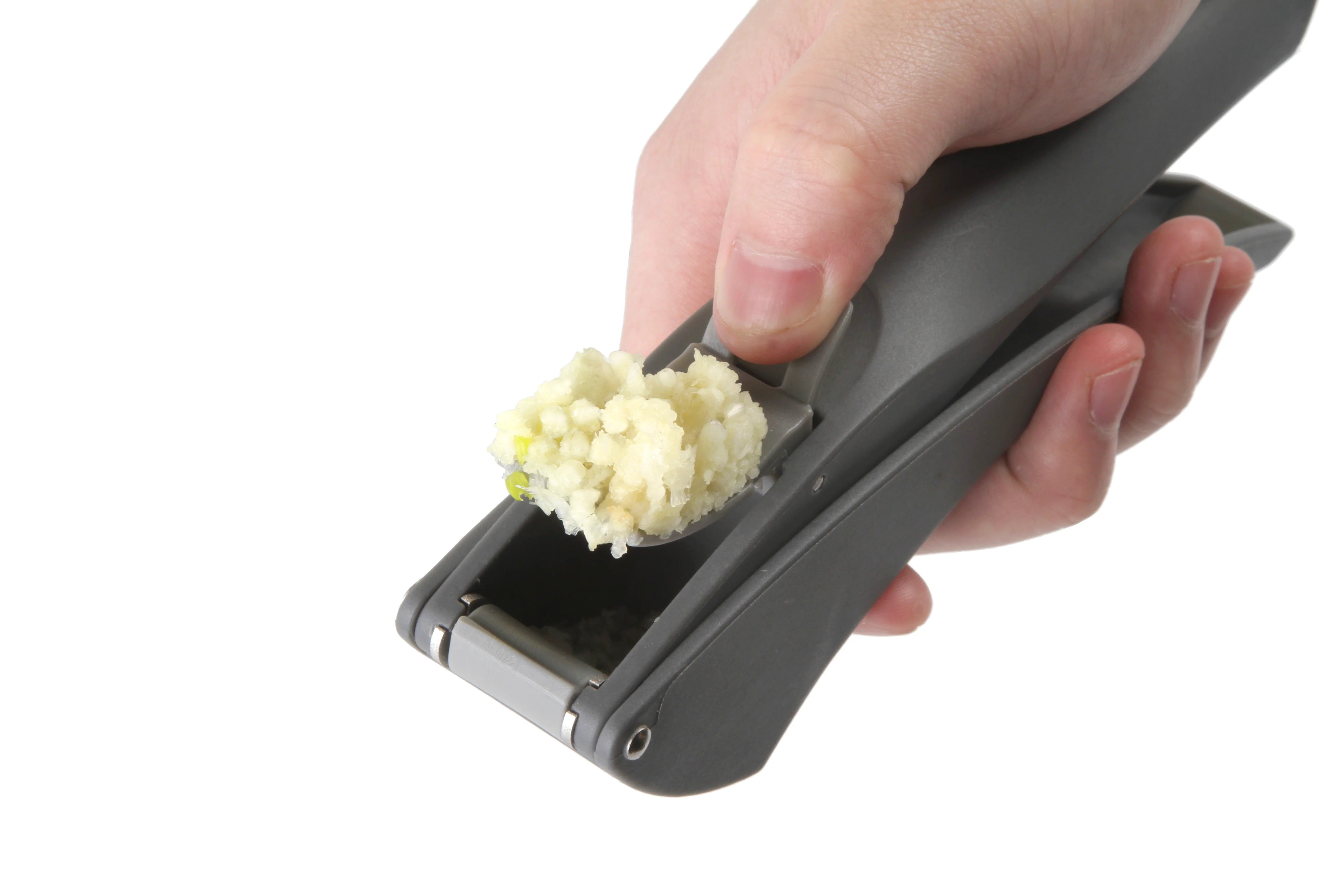 Fresh Choice Nylon Tabletop Garlic Press | No-Peel Garlic Crusher