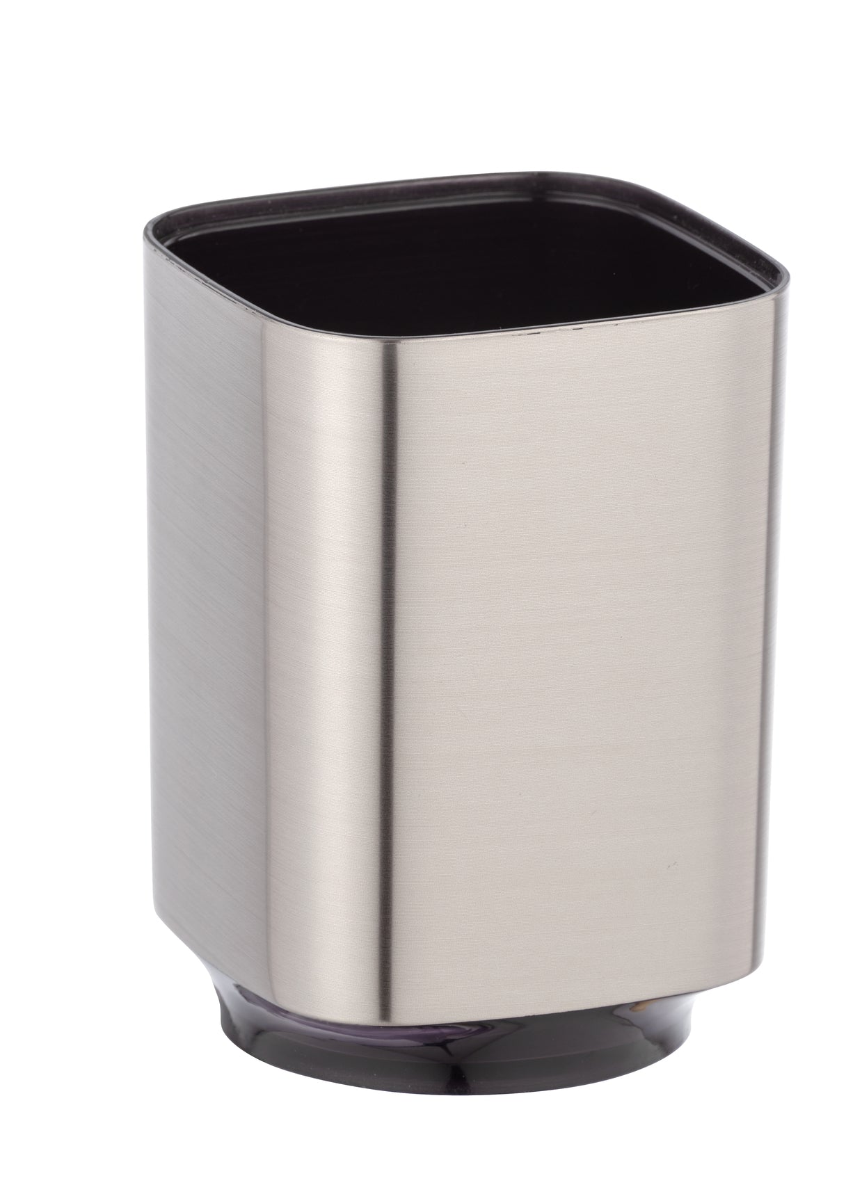 Toothbrush Tumbler - Auron Range - Plastic - Silver