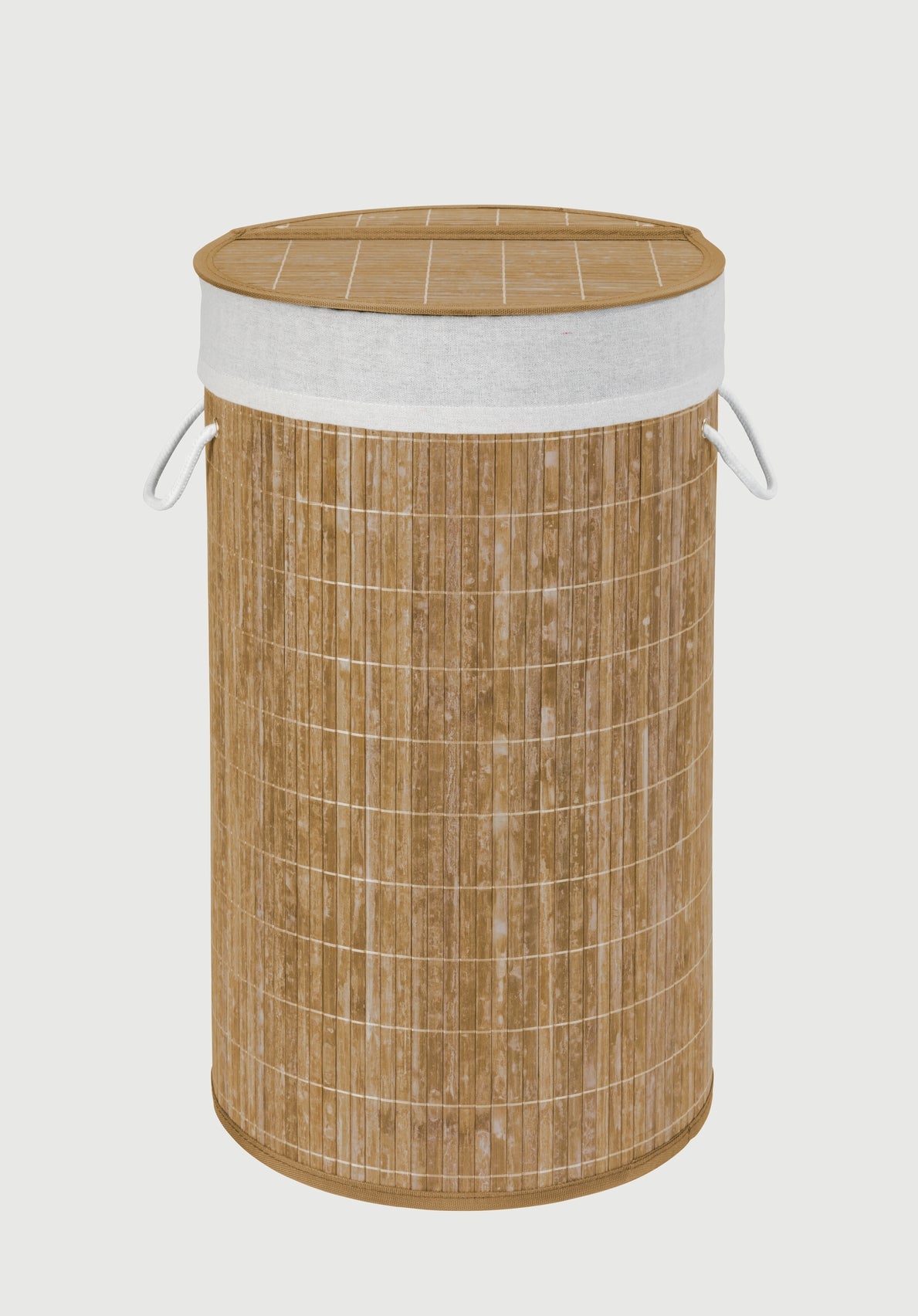 Laundry Basket 55L - Bamboo - With Bag