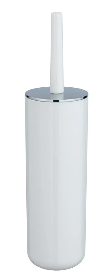 Toilet Brush - Closed - Posa - White/Chrome