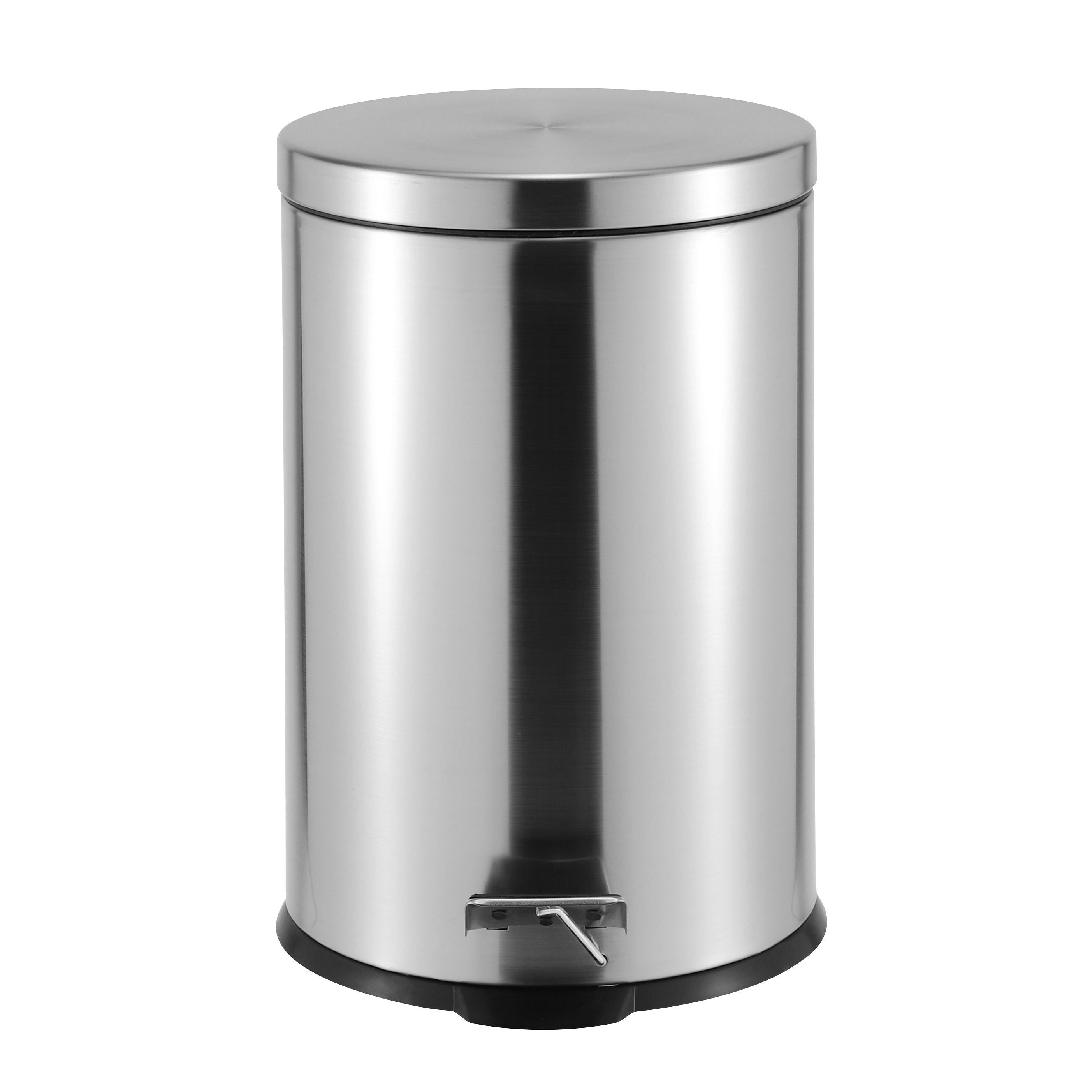 3L + 20L Steel Pedal Bin Combo Set - Roma
