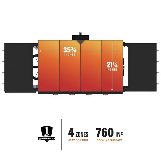 36” Griddle With Hardcover Blackstone