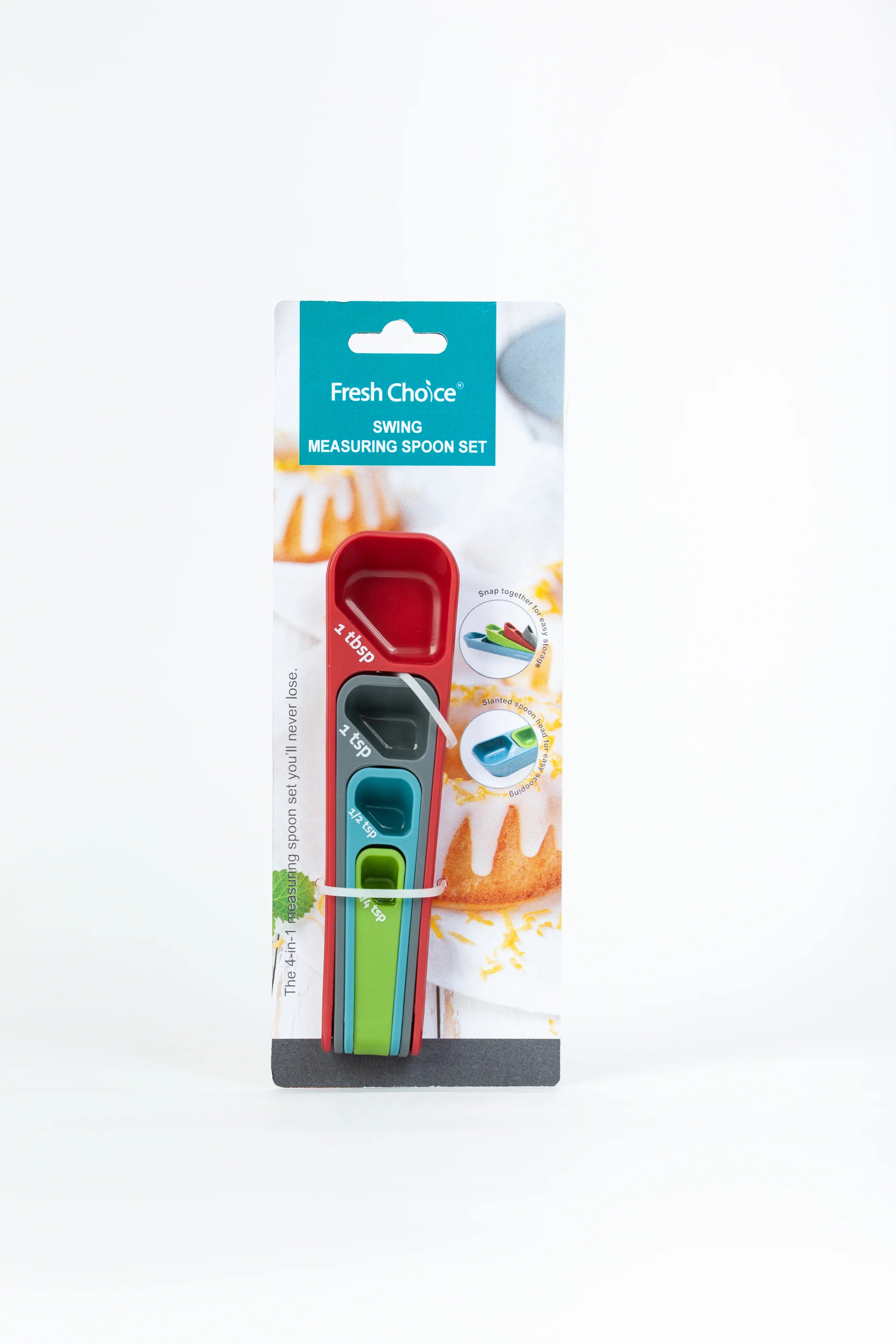 Fresh Choice Swing Measuring Spoons | 4-Piece Set
