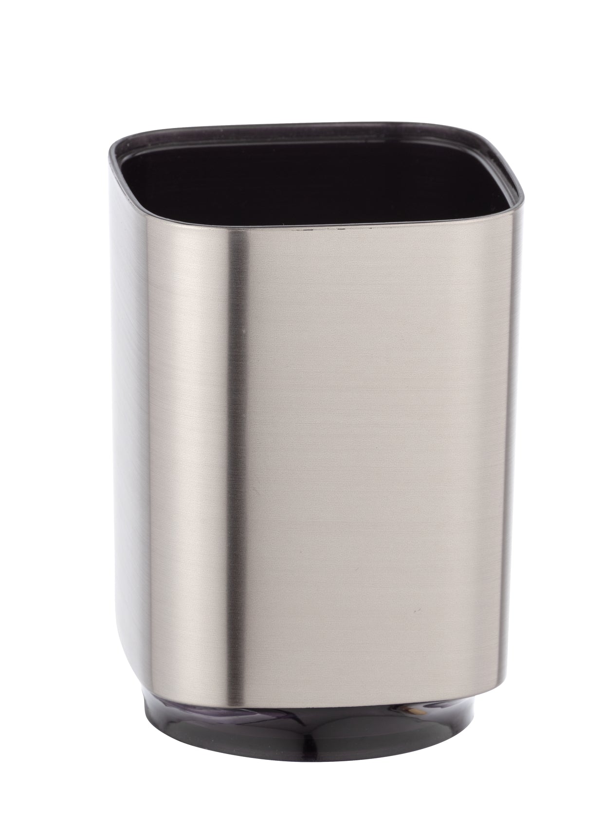Toothbrush Tumbler - Auron Range - Plastic - Silver