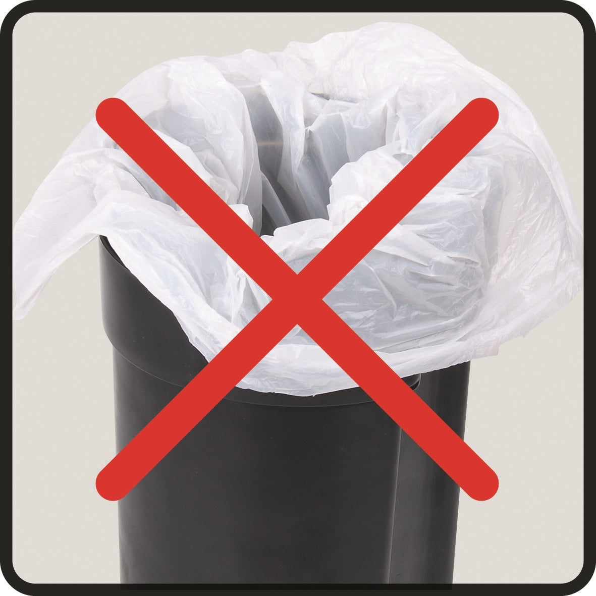 3L Pedal Bin - Monza - S/Steel Shiny