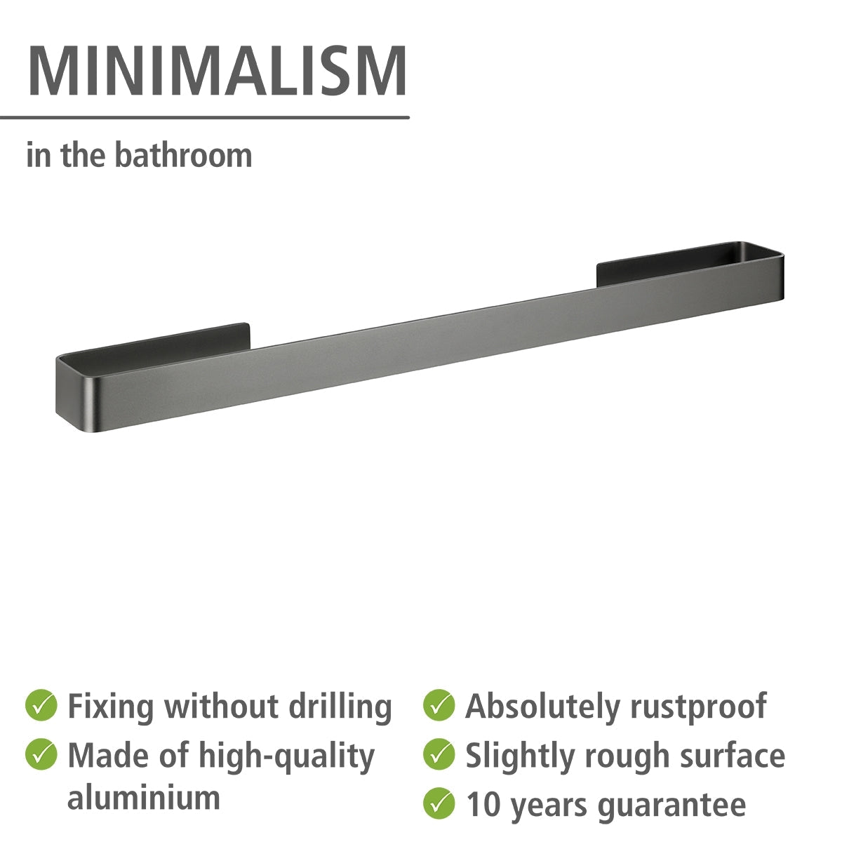 Towel Rail - Montella - Aluminium