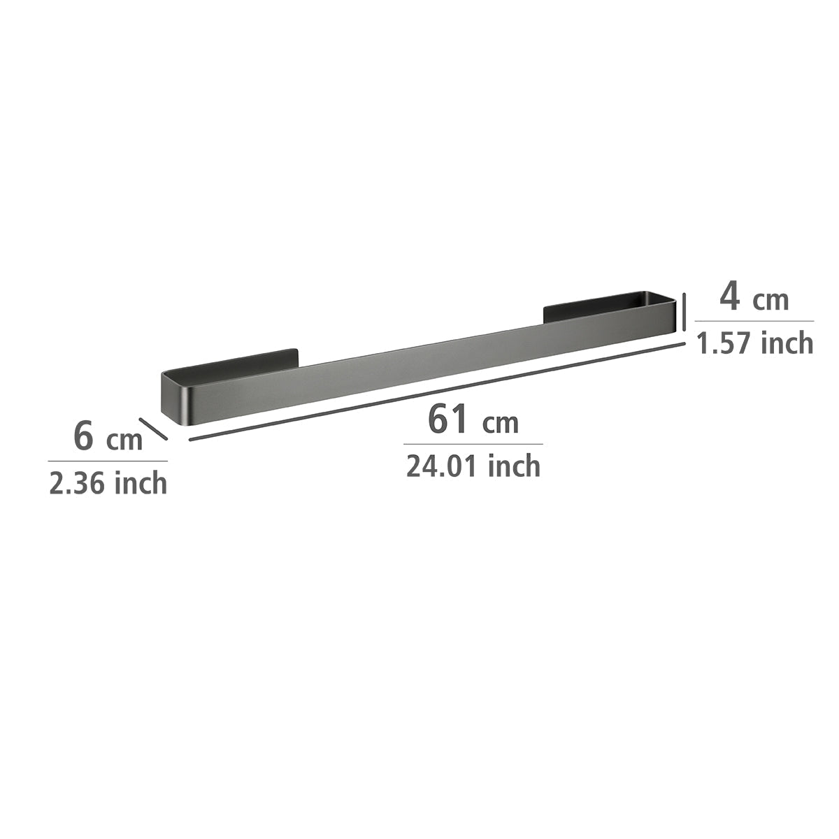 Towel Rail - Montella - Aluminium