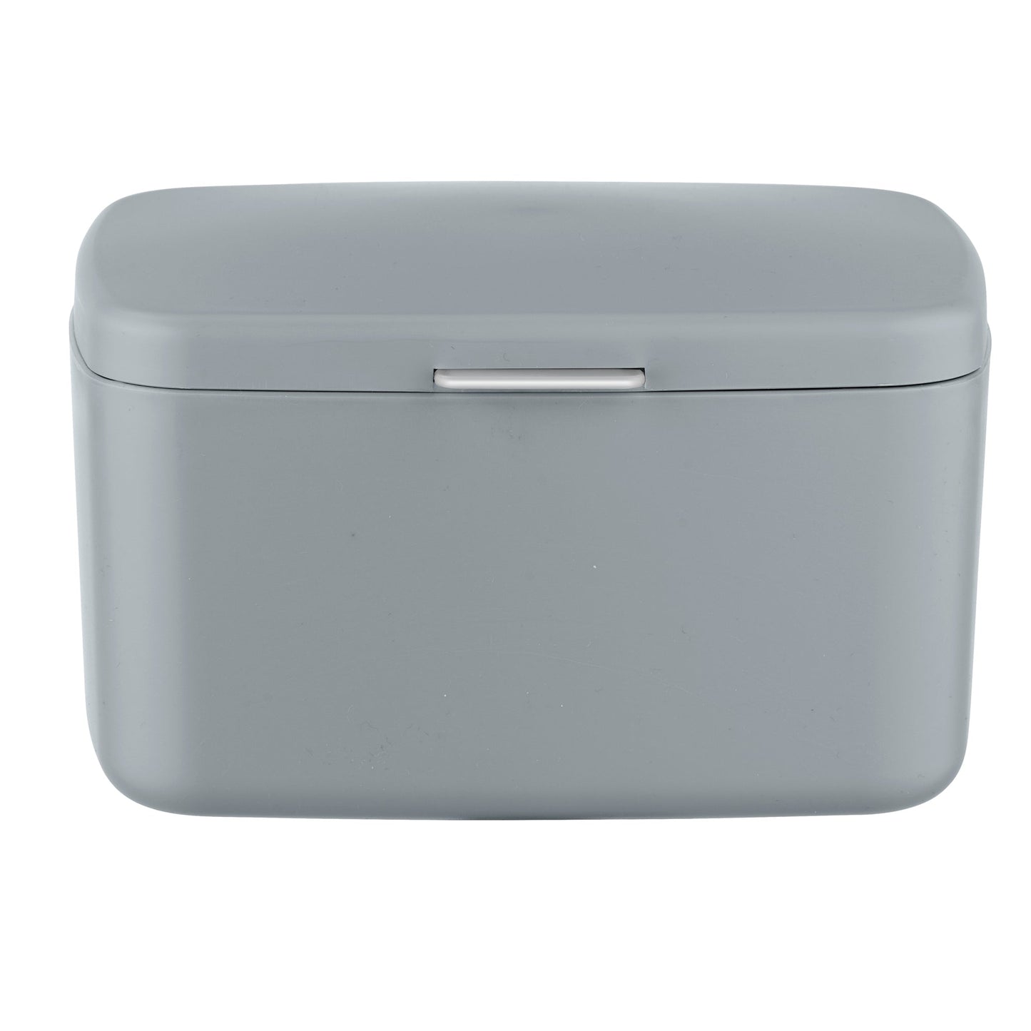 BATHROOM STORAGE BOX - BARCELONA - GREY - UNBREAKABLE - 16X11X19CM