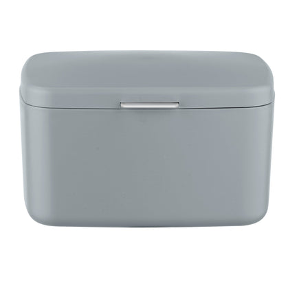 BATHROOM STORAGE BOX - BARCELONA - GREY - UNBREAKABLE - 16X11X19CM