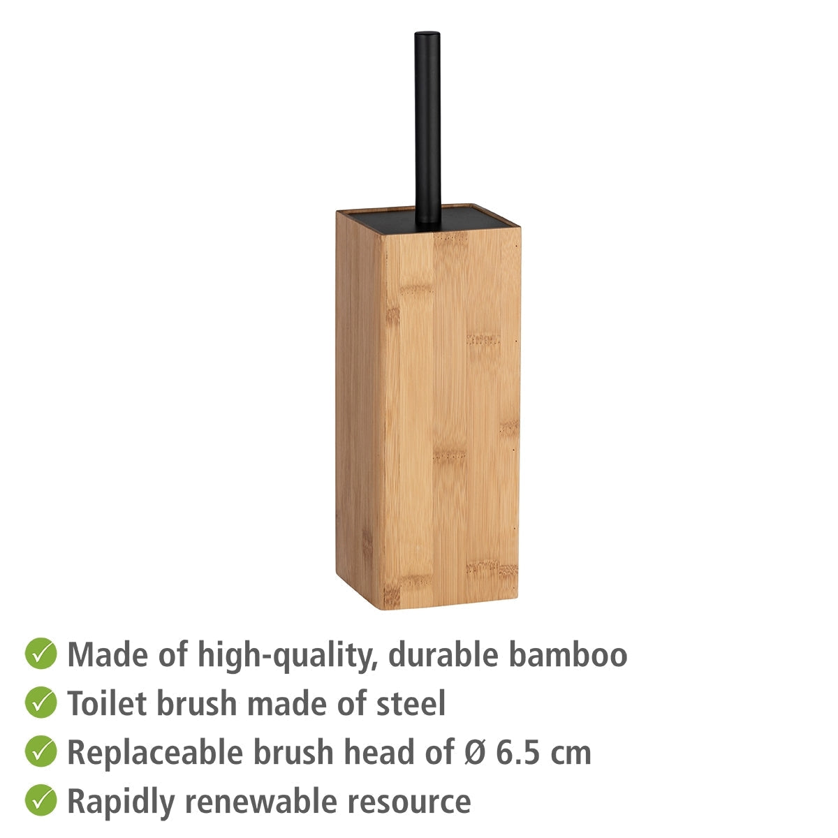Toilet Brush - Padua Range - Bamboo