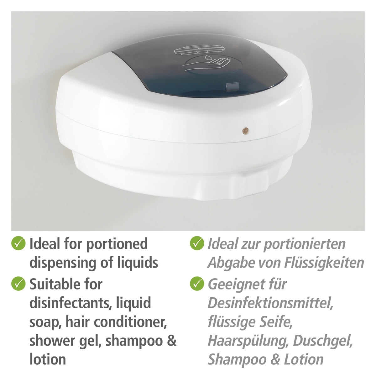 Automatic Sensor Disinfectant/Soap Dispenser - Infrared - Arco