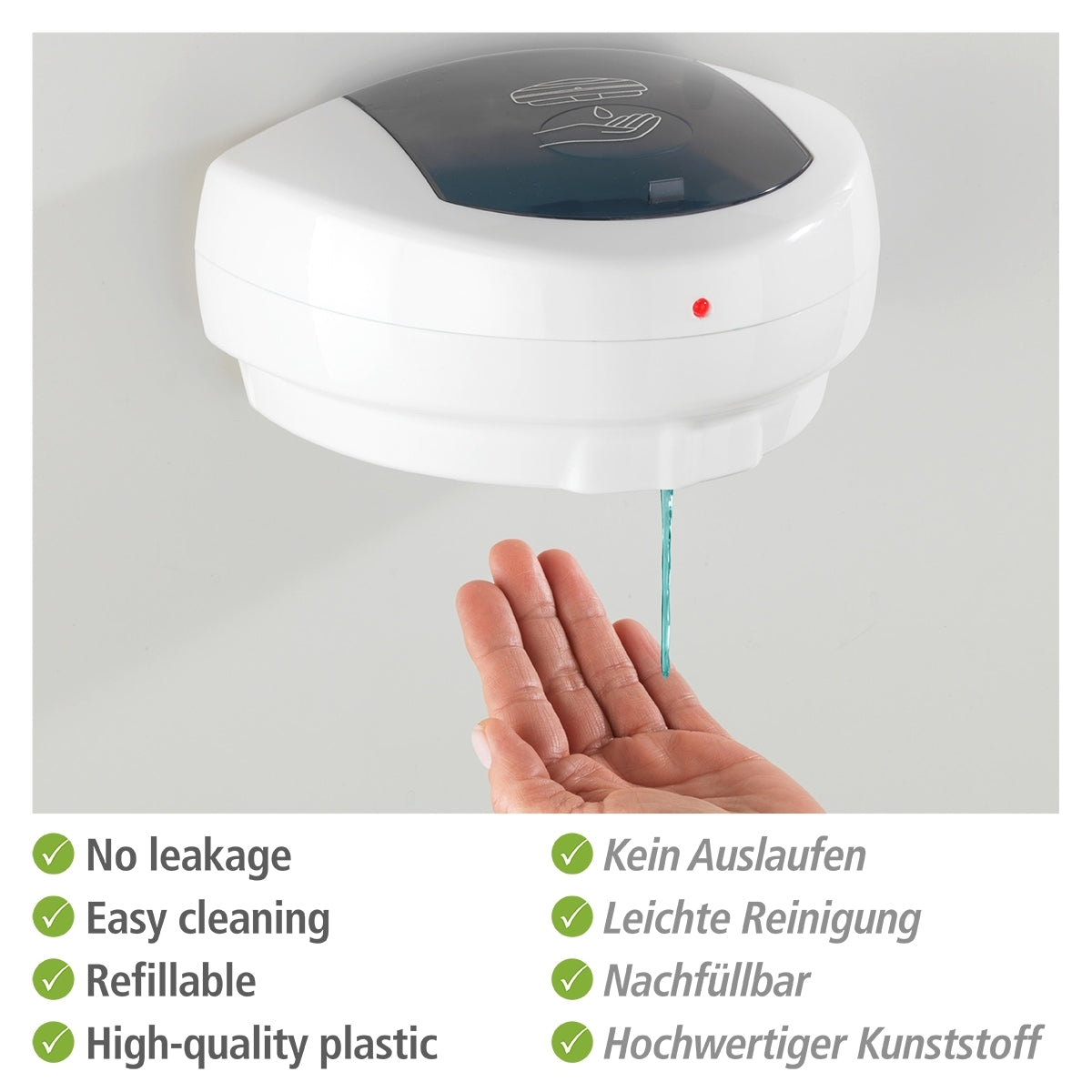 Automatic Sensor Disinfectant/Soap Dispenser - Infrared - Arco