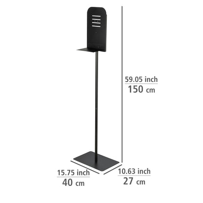 DISINFECTANT STAND - LARGE - BLACK - MATT