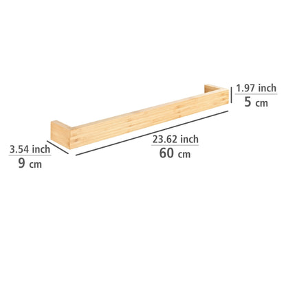 TOWEL RAIL - 60CM - BAMBUSA RANGE - BAMBOO