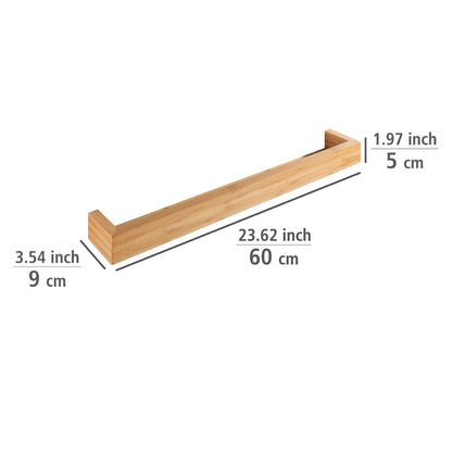 WALL SHELF - 60CM - BAMBUSA RANGE - BAMBOO