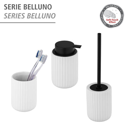 SOAP DISPENSER- BELLUNO - WHITE - CERAMIC