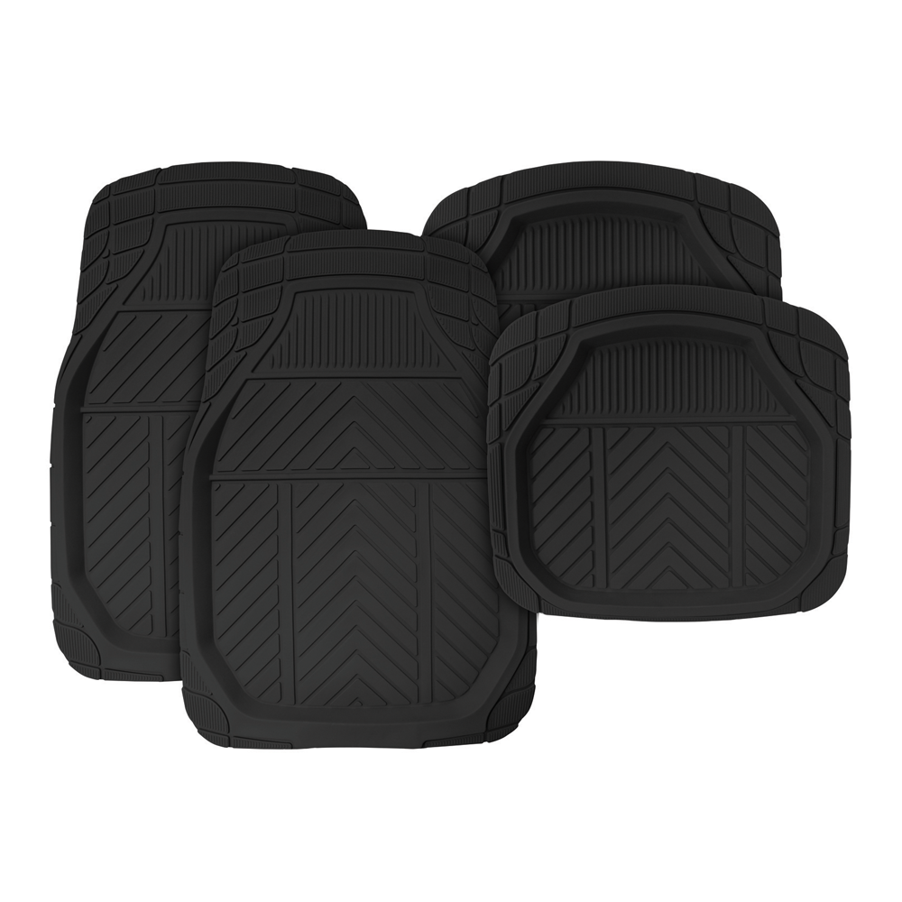 Deep Trough Car Mat 4Pc Set