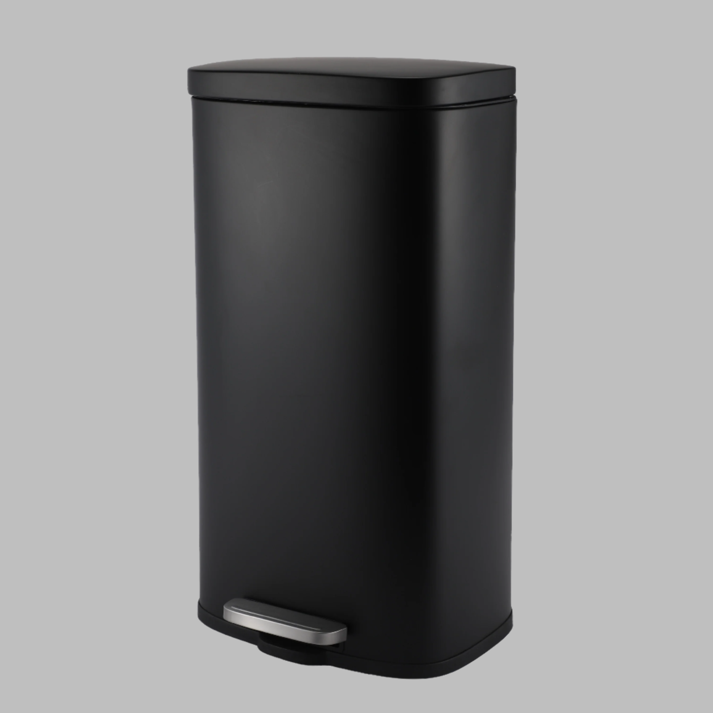 30L Rectangle Steel Pedal Bin | Modena