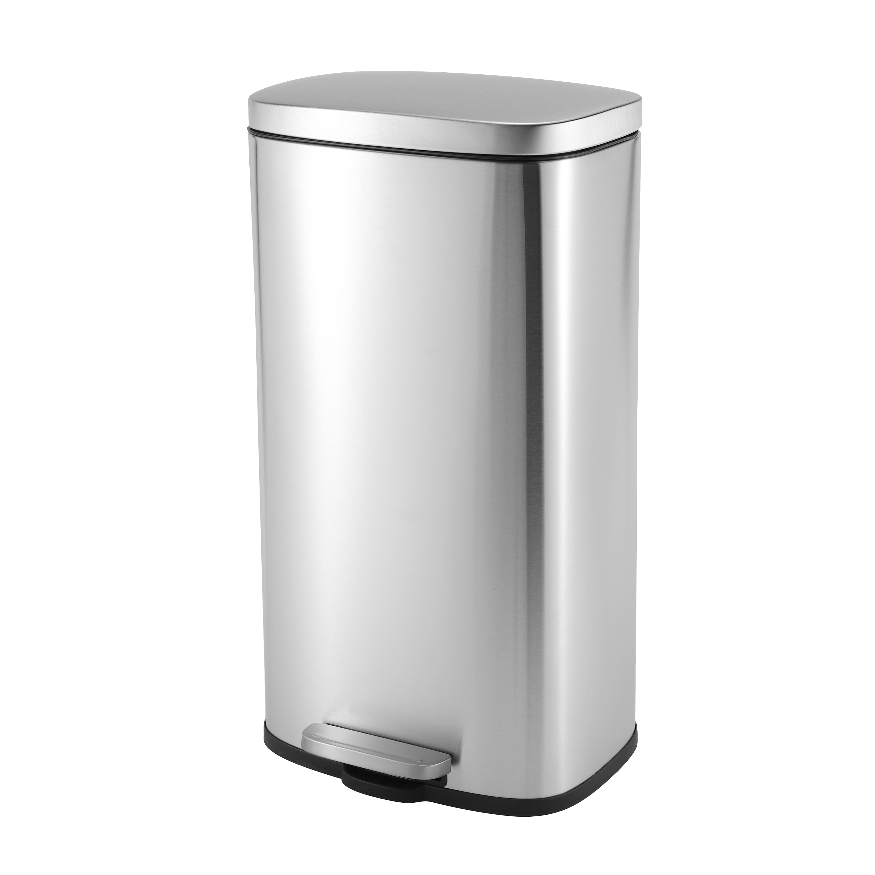30L Rectangle Steel Pedal Bin | Modena