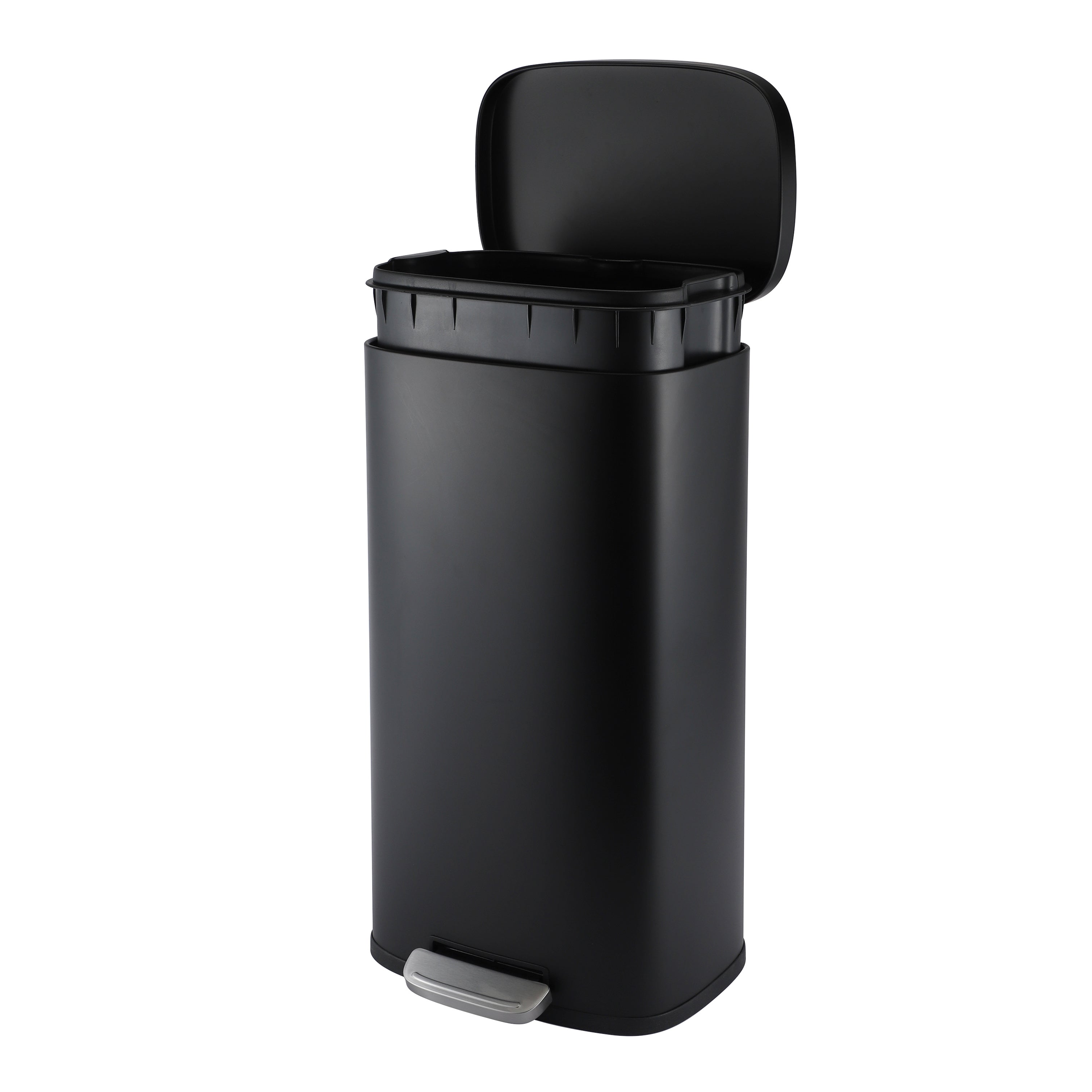 5L + 30L Rectangle Steel Pedal Bin Set | Modena