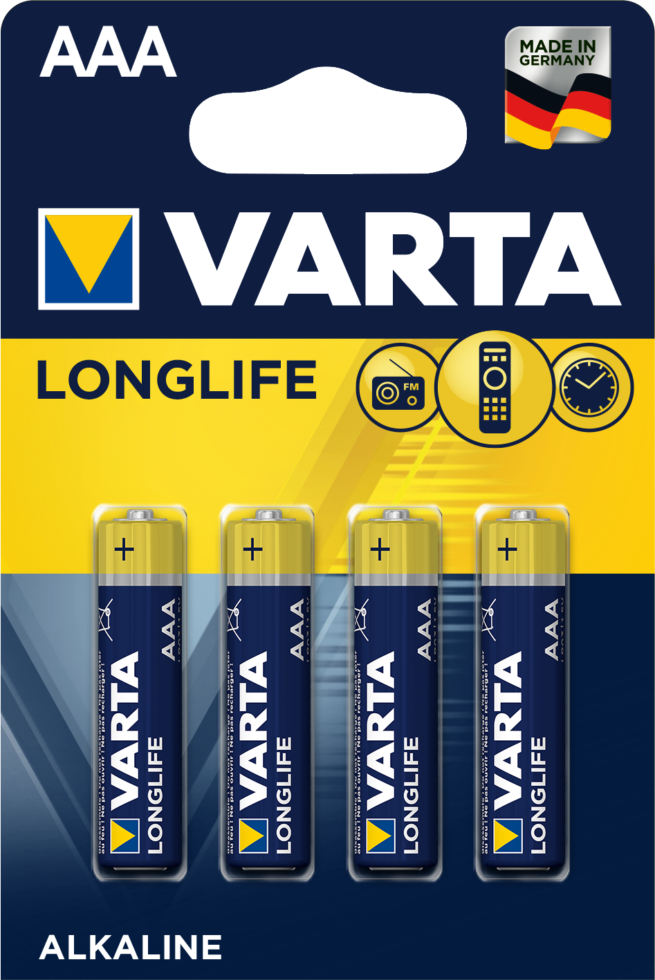VARTA - LONGLIFE BATTERIES AAA - BULK VALUE PACK 40PCS