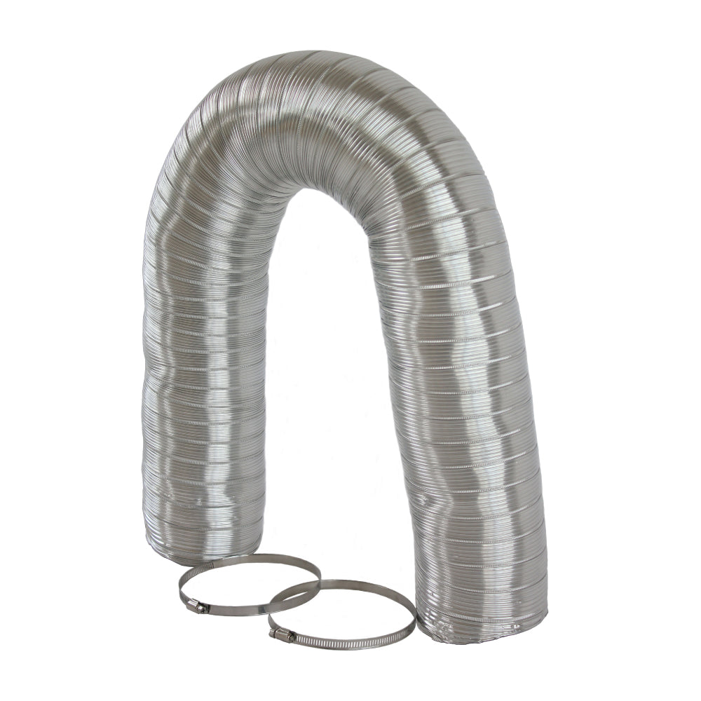 Flue Pipe Ø90mm, Extendable Length 600–1500mm
