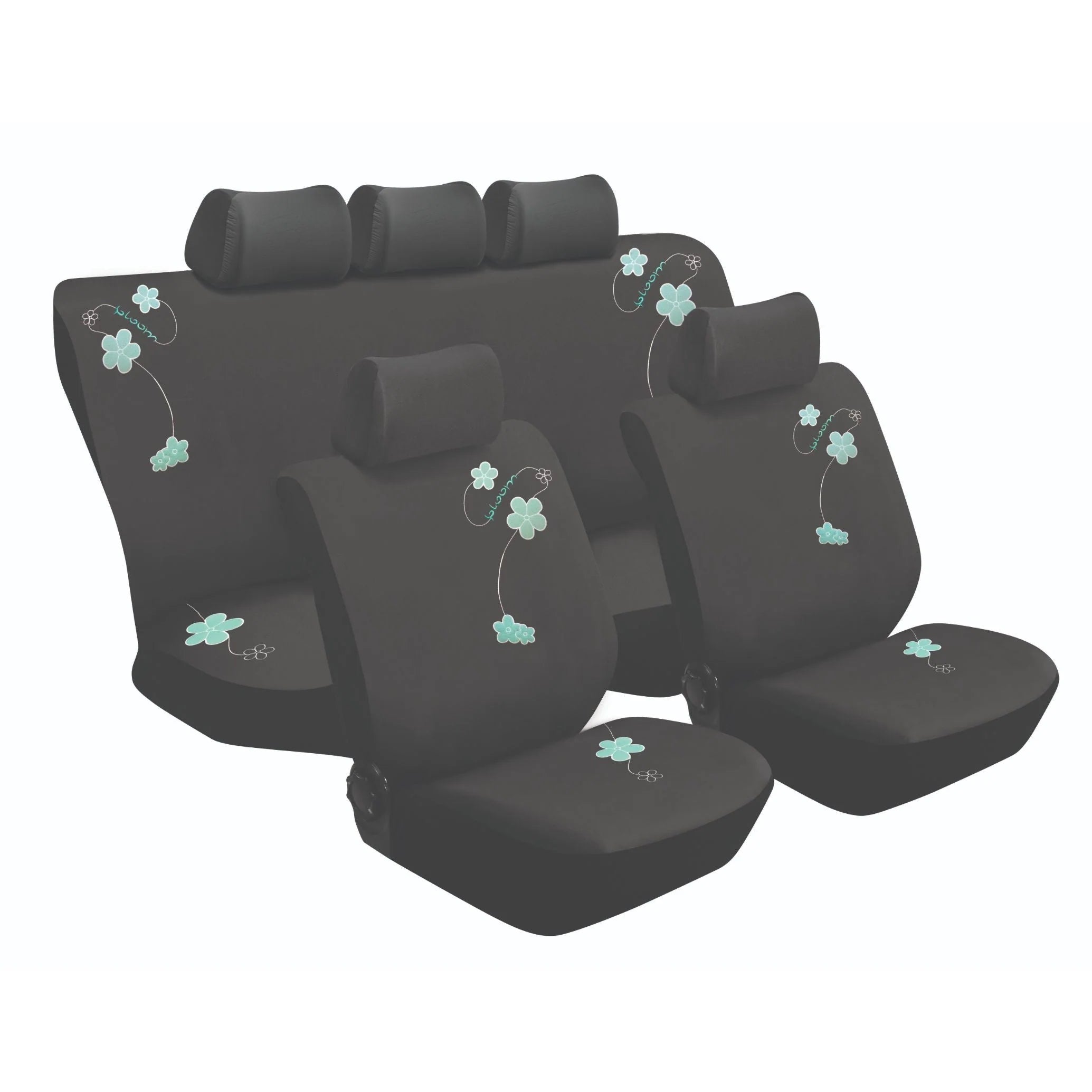 Stingray Blossom Car Seat Cover Set – 11 Piece