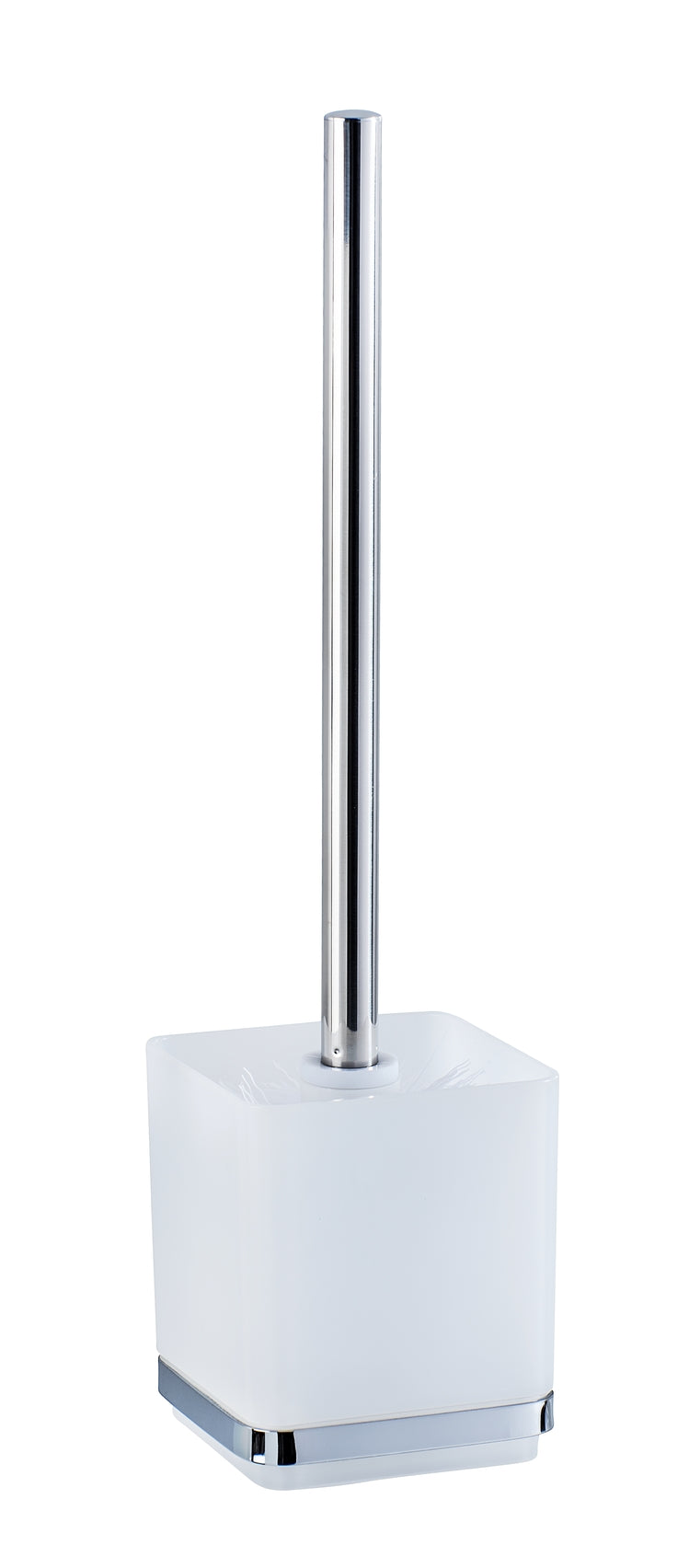 Vacuum-Loc Toilet Brush Quadro Range - S/Steel - No Drilling