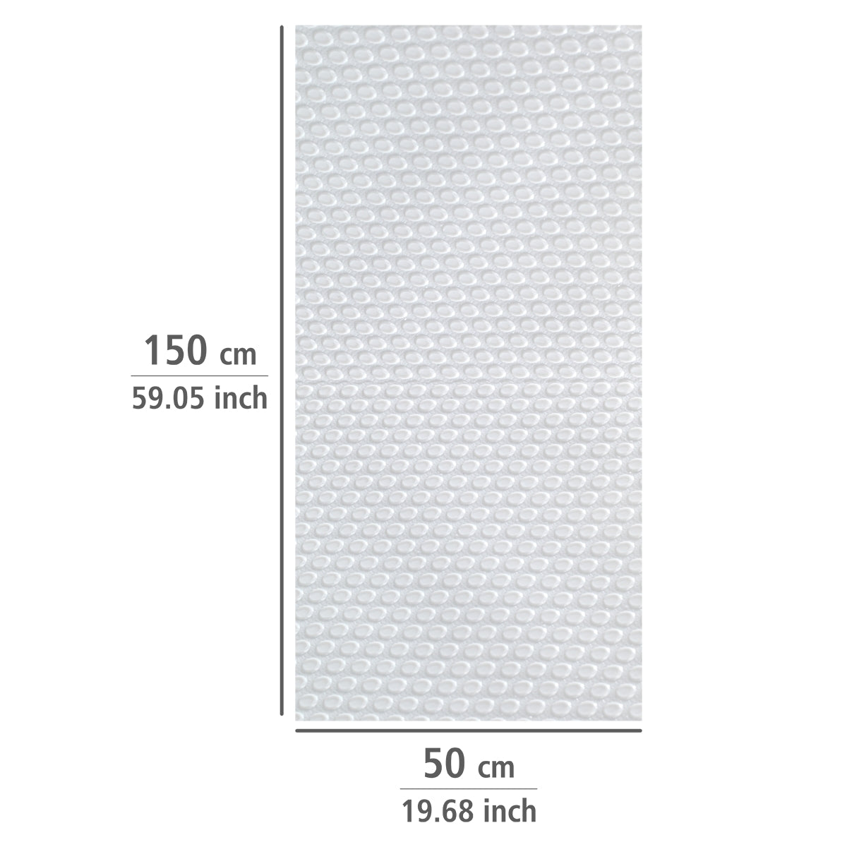 Slip Stop Mat - White - 150x50cm Roll