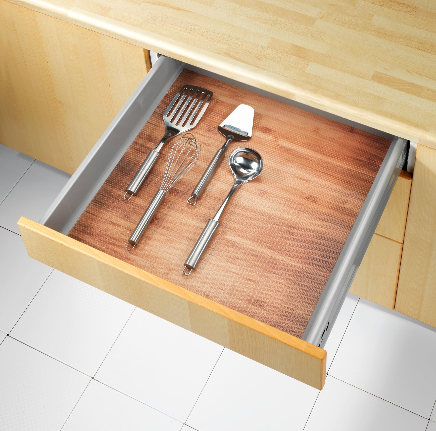 Slip Stop Mat - Bamboo Look - 150x50cm Roll