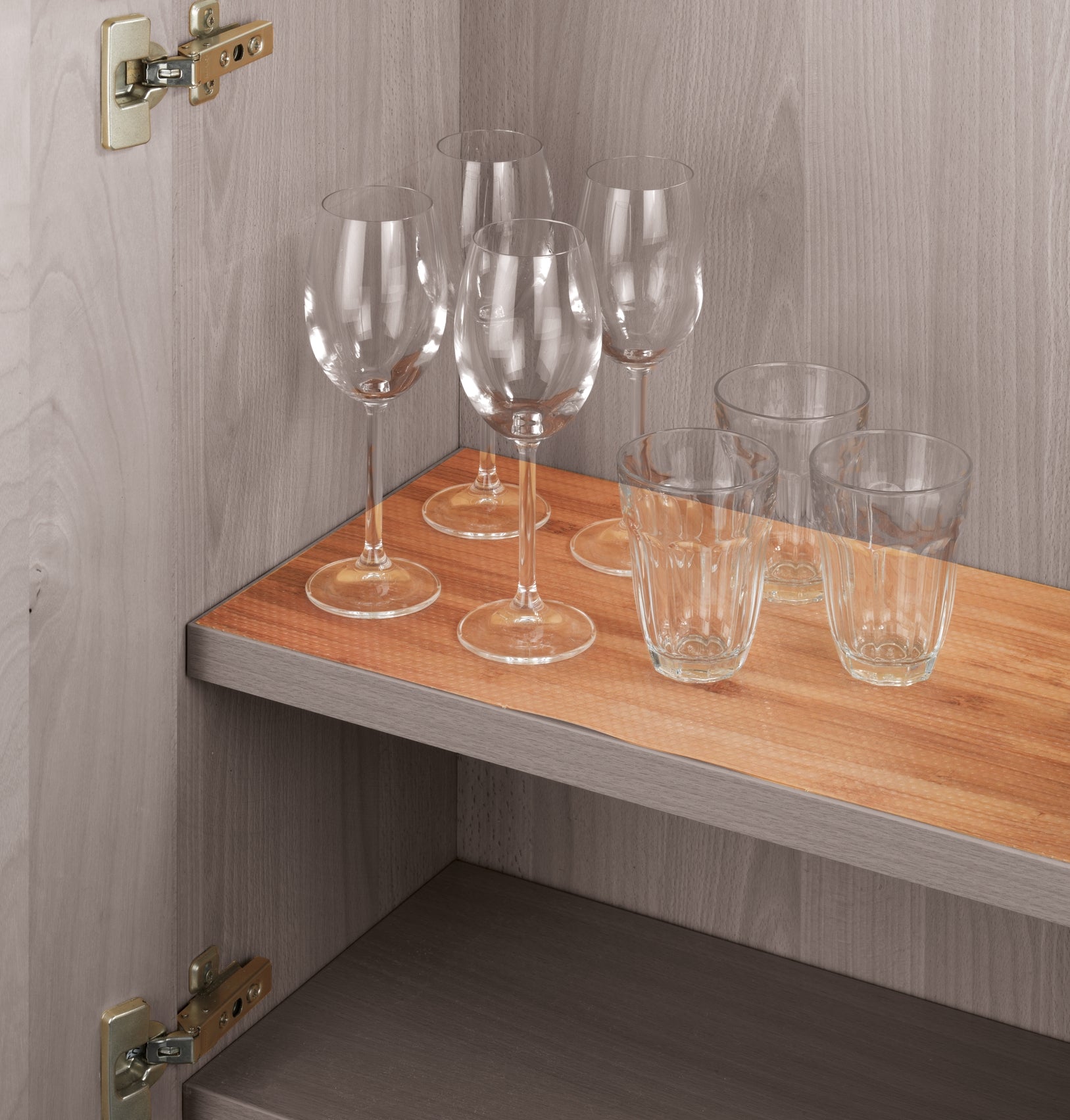 Slip Stop Mat - Bamboo Look - 150x50cm Roll