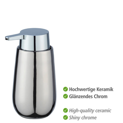 SOAP DISPENSER - BADI RANGE - CERAMIC - CHROME