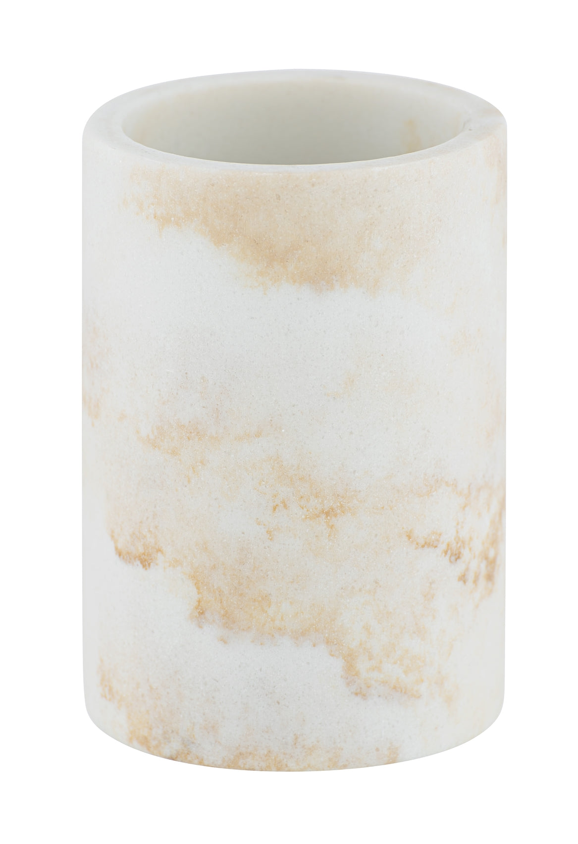 TOOTHBRUSH TUMBLER - ODOS RANGE - POLYRESIN - WHITE