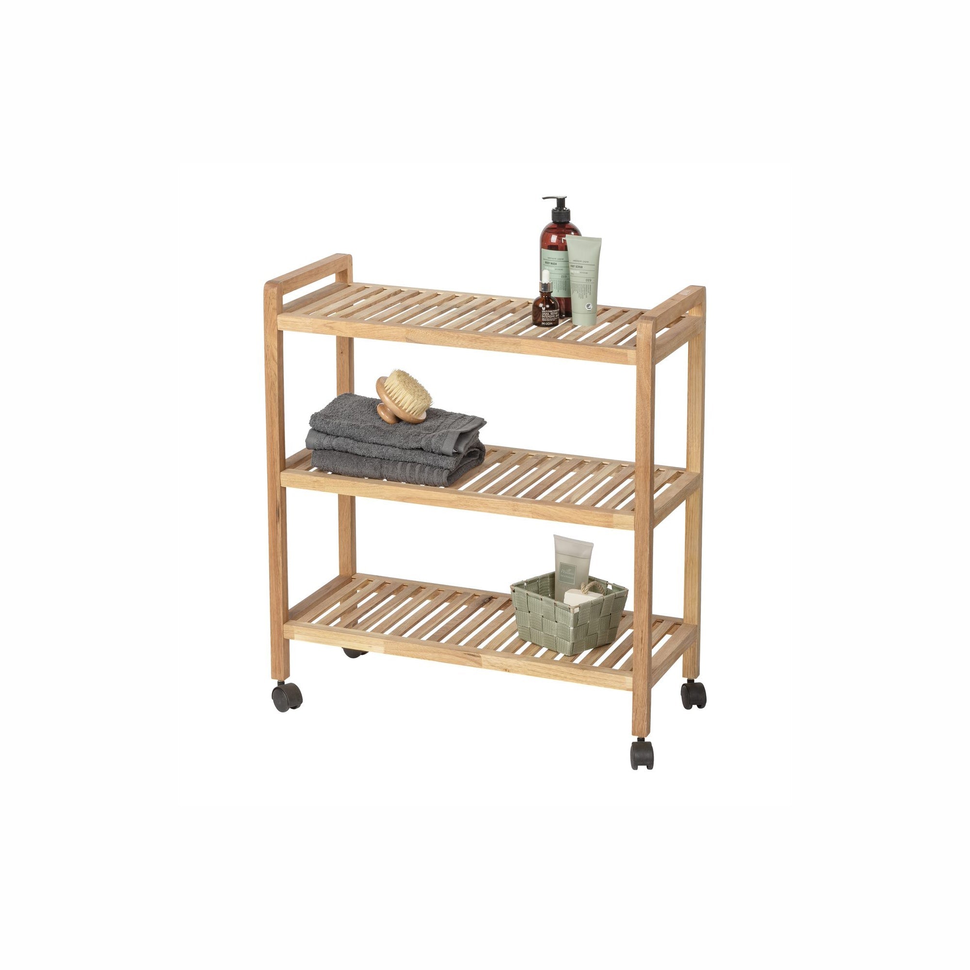 3-Tier Roller Trolley Shelf - Norway