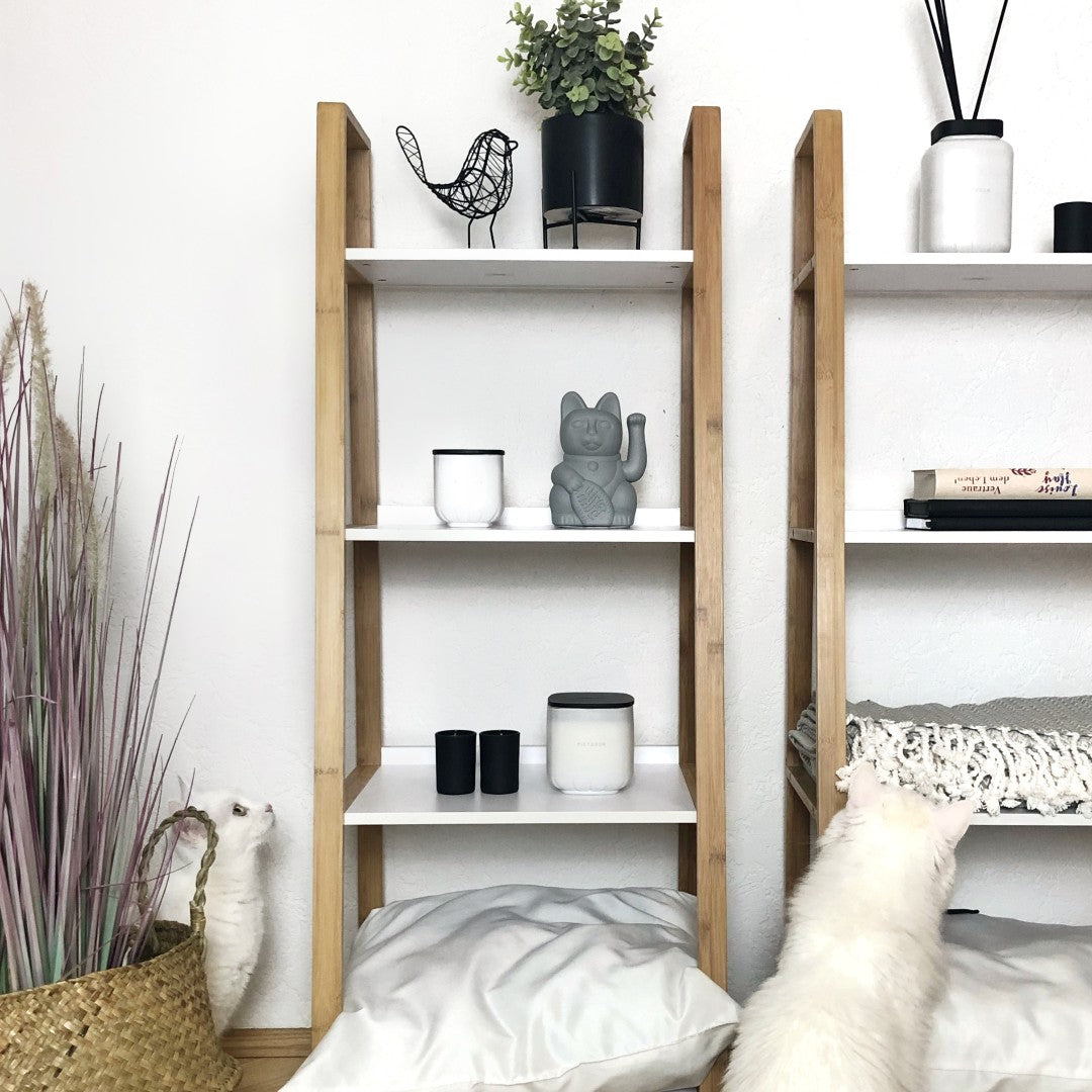 3-Tier Shelving Unit  - Finja - Bamboo