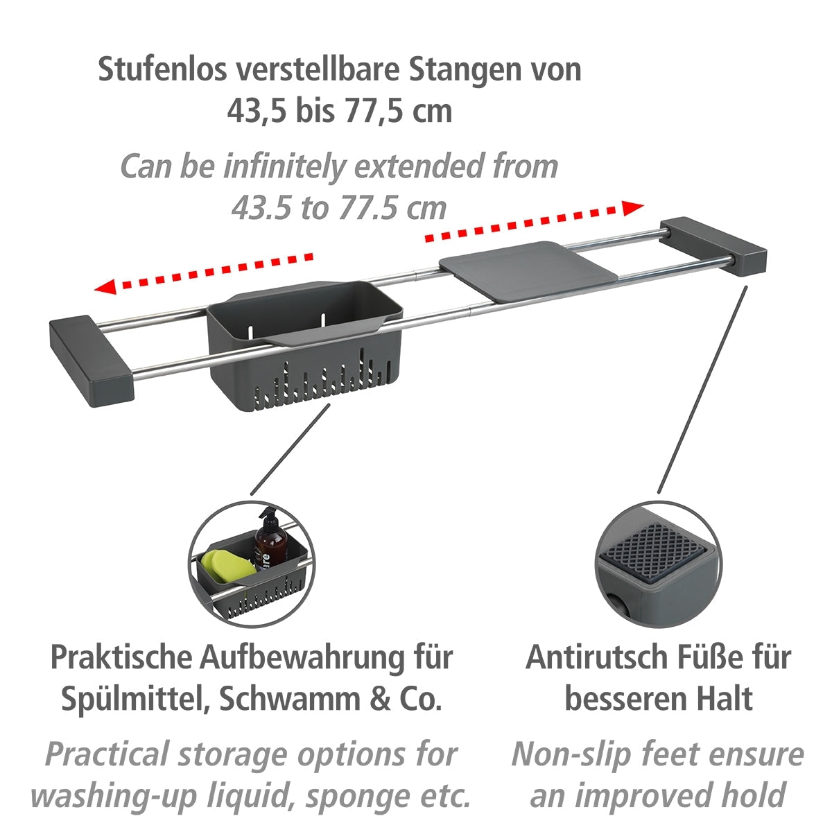 Sink Caddy / Extendable Organizer