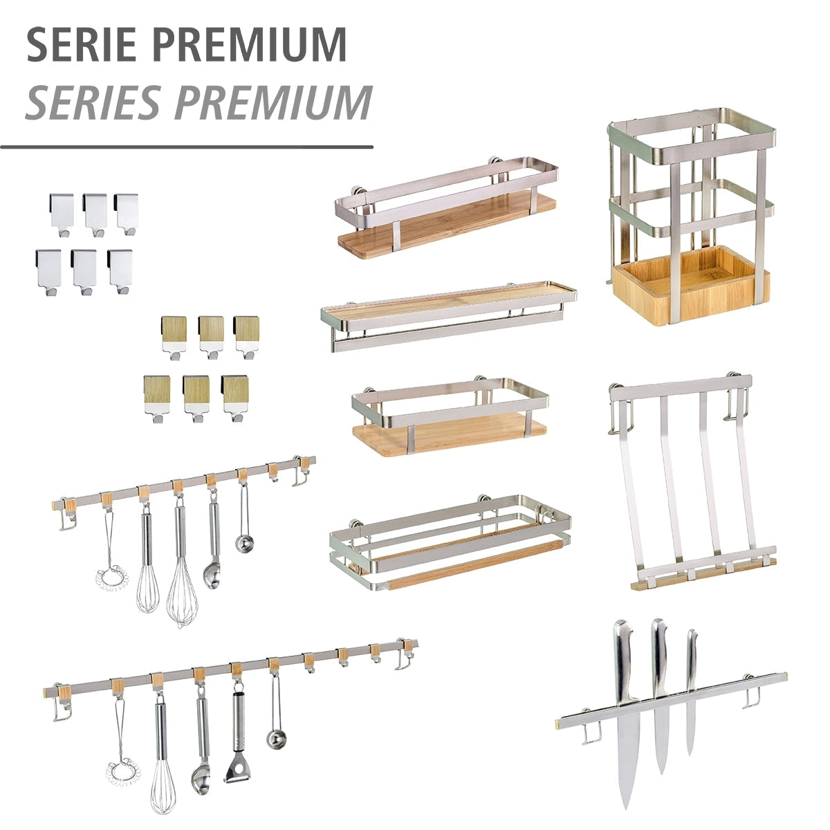 Knife Rail - Premium - Steel