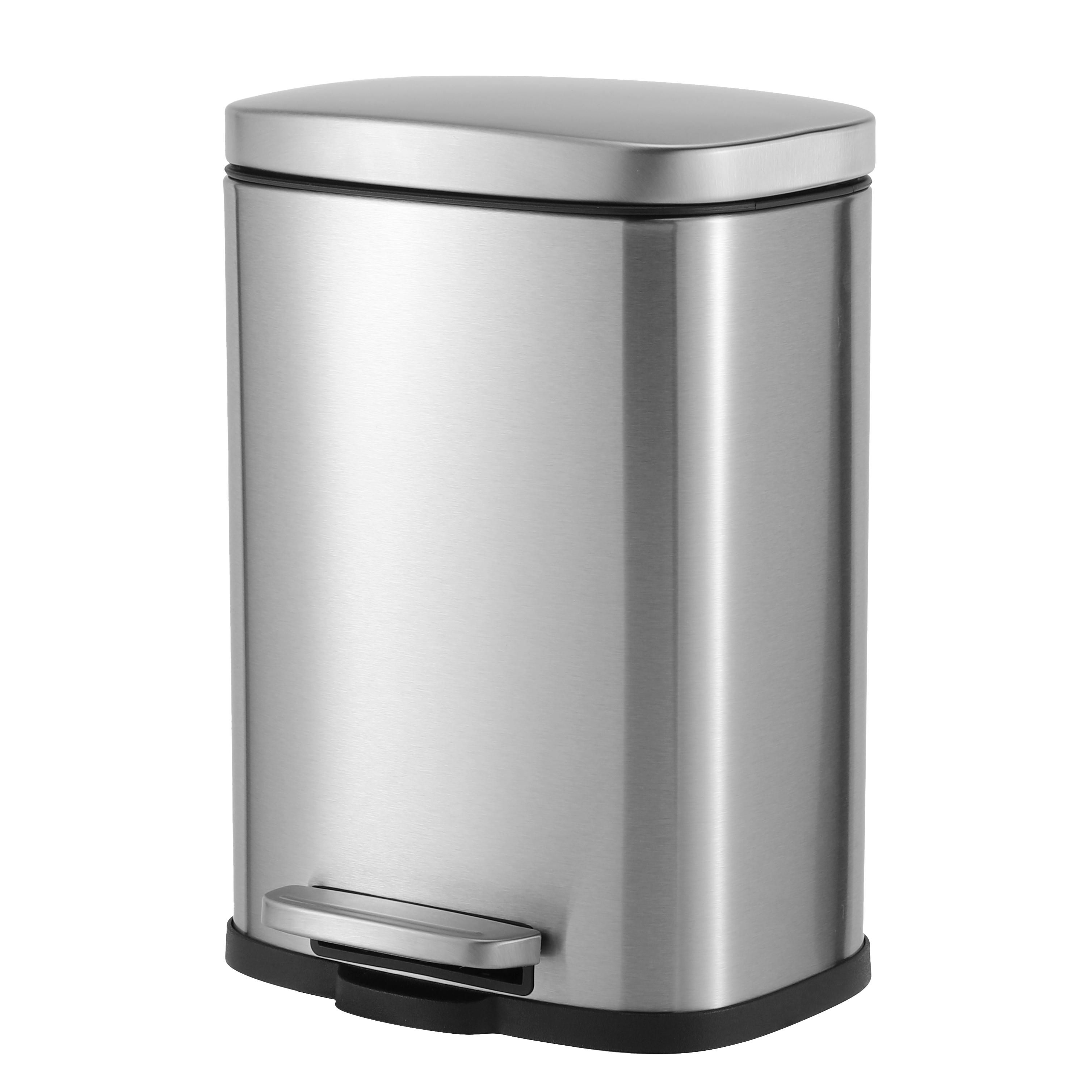 5L Rectangle Steel Pedal Bin | Modena