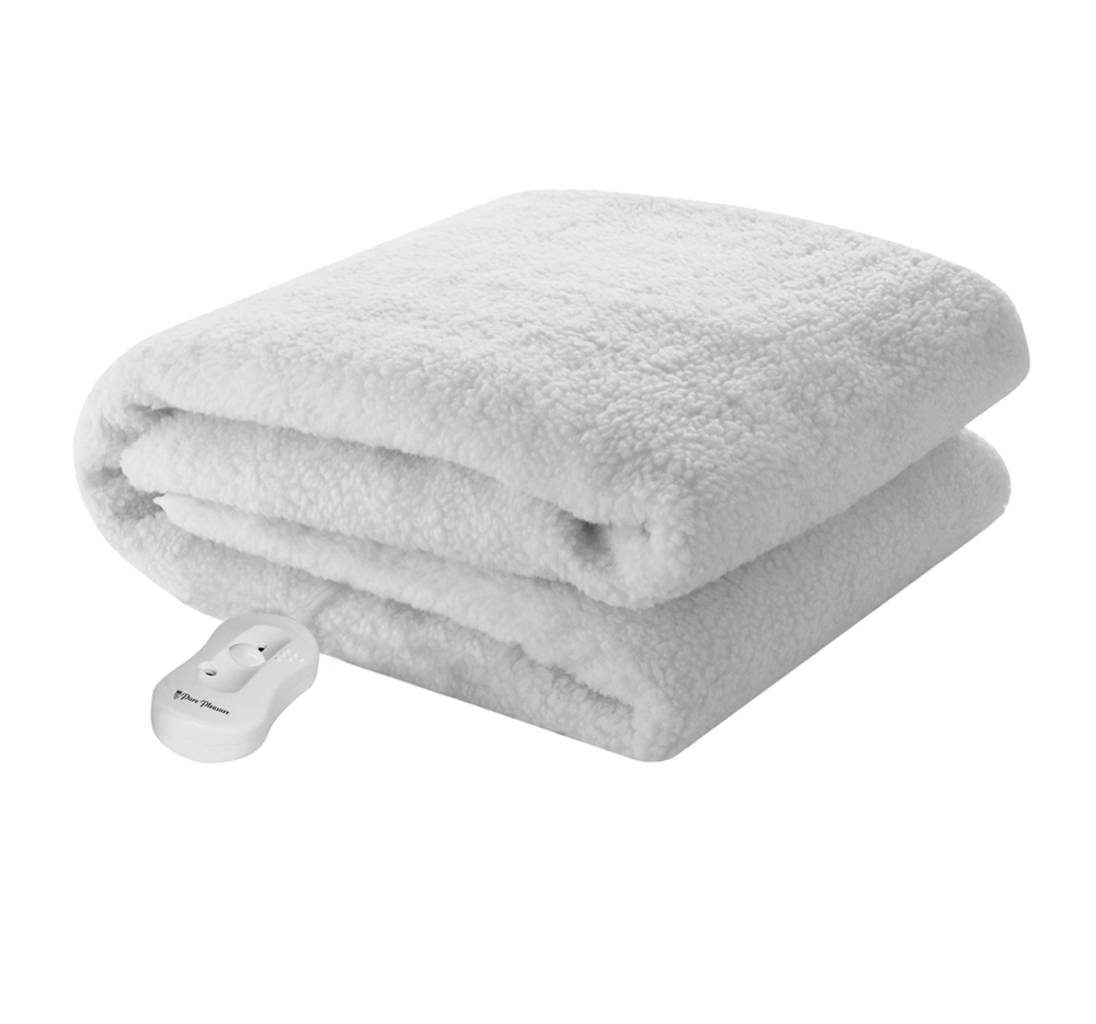 Sherpa Extra Length Electric Blanket | 3 Heat (Pure Pleasure)