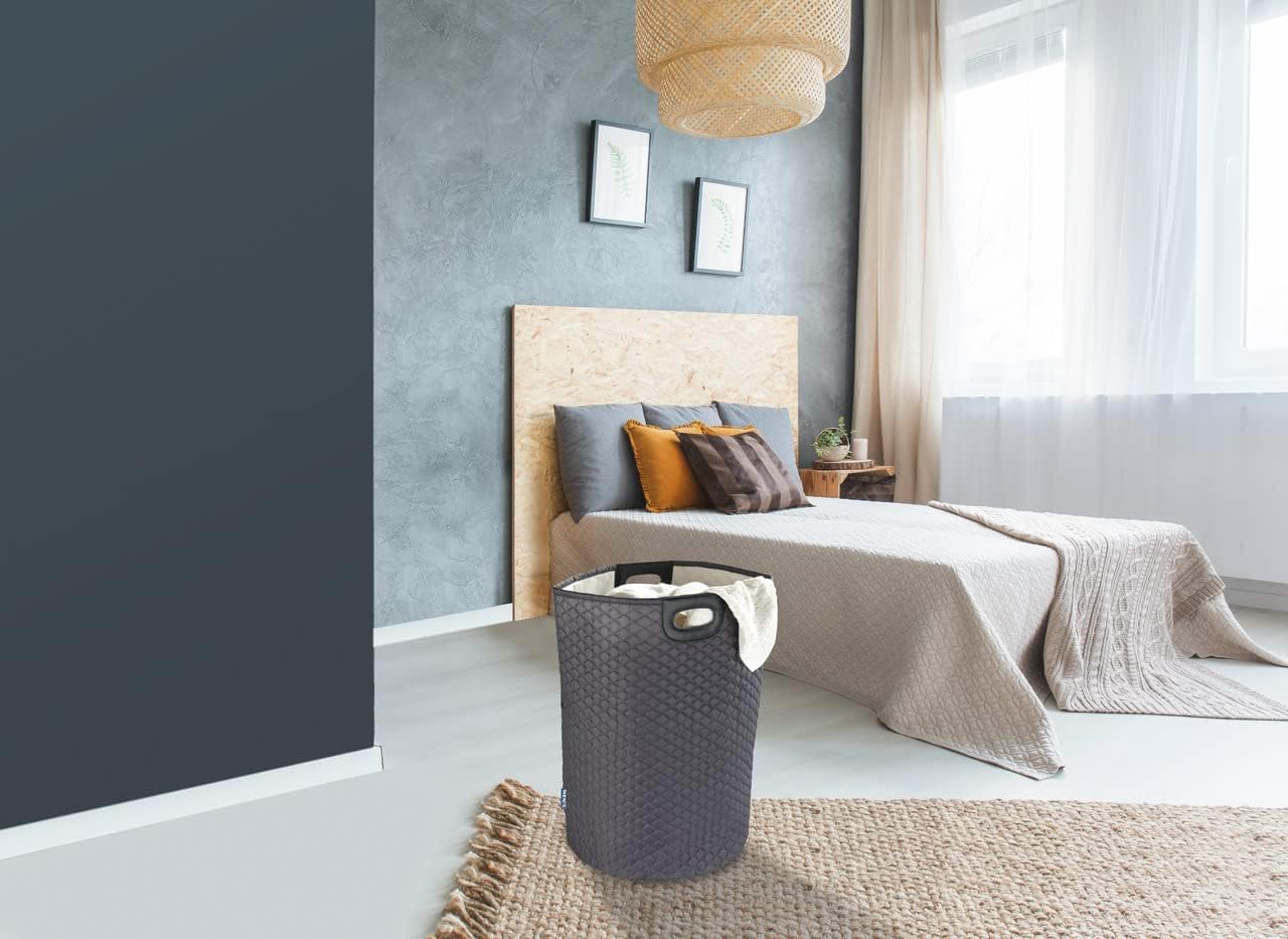 Laundry Basket 79L- Wabo - Black