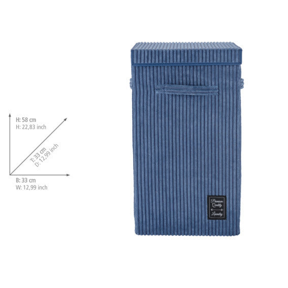 Laundry Basket 63L - Cora - Blue