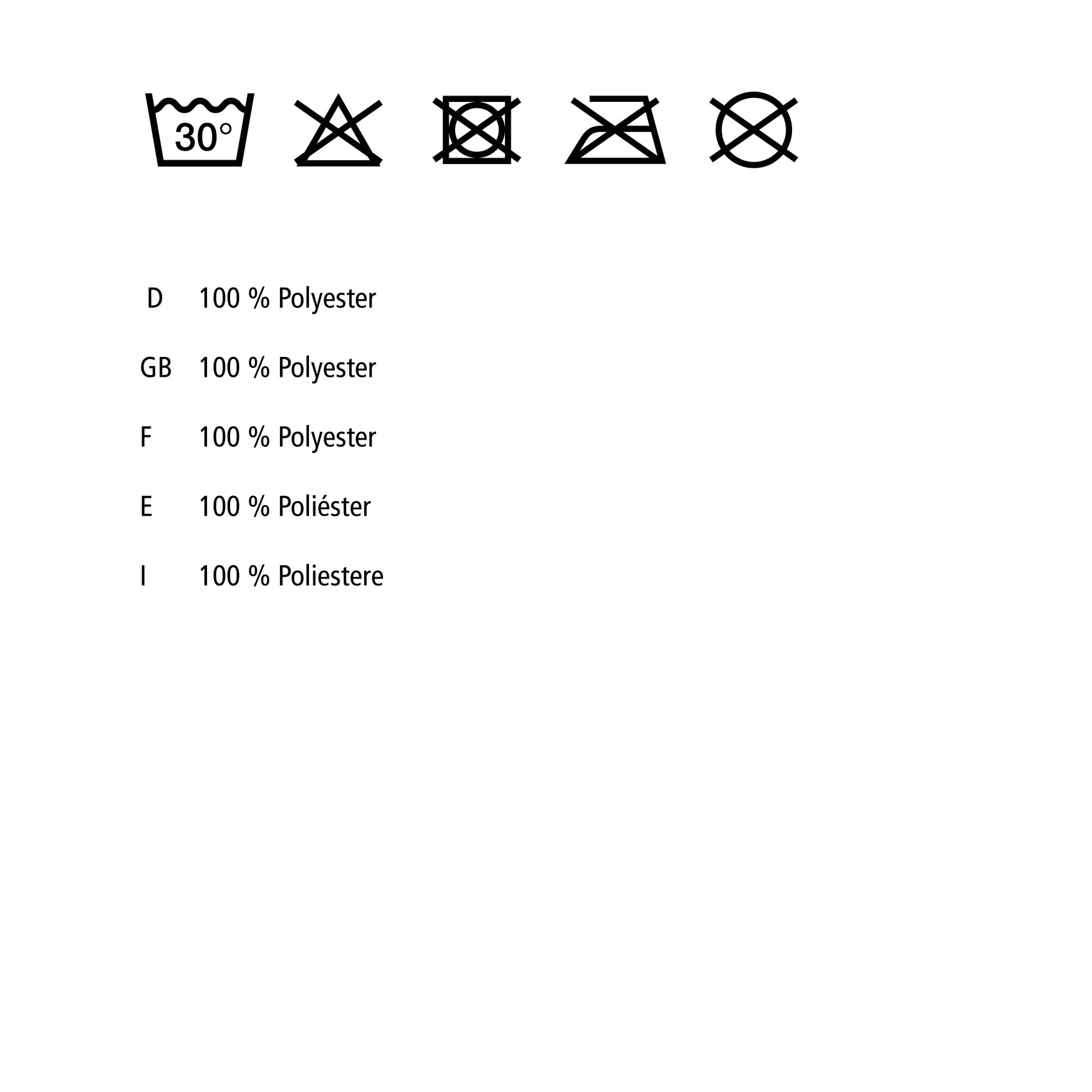 Laundry Basket 63L - Cora - Blue